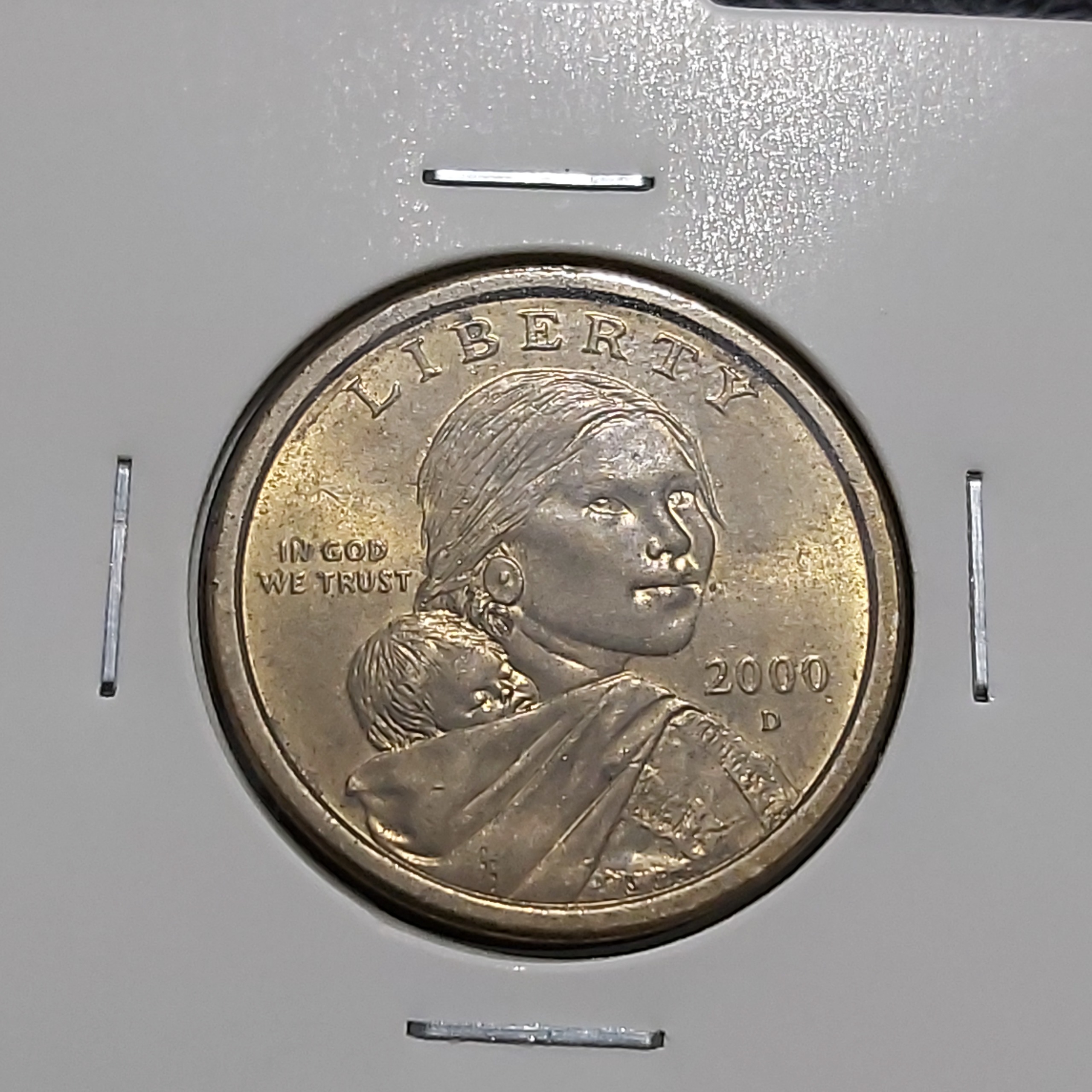 سکه یک دلاری یادبود ساکاگاوا دختر سرخپوست