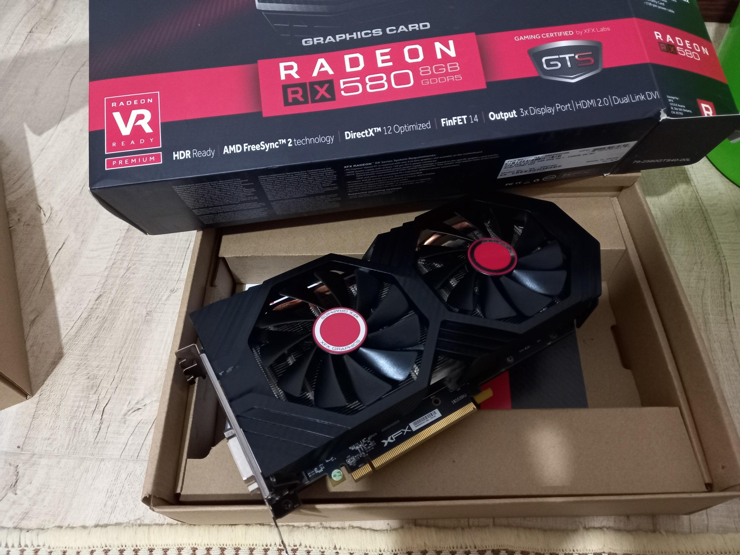 کارت گرافیک RX580