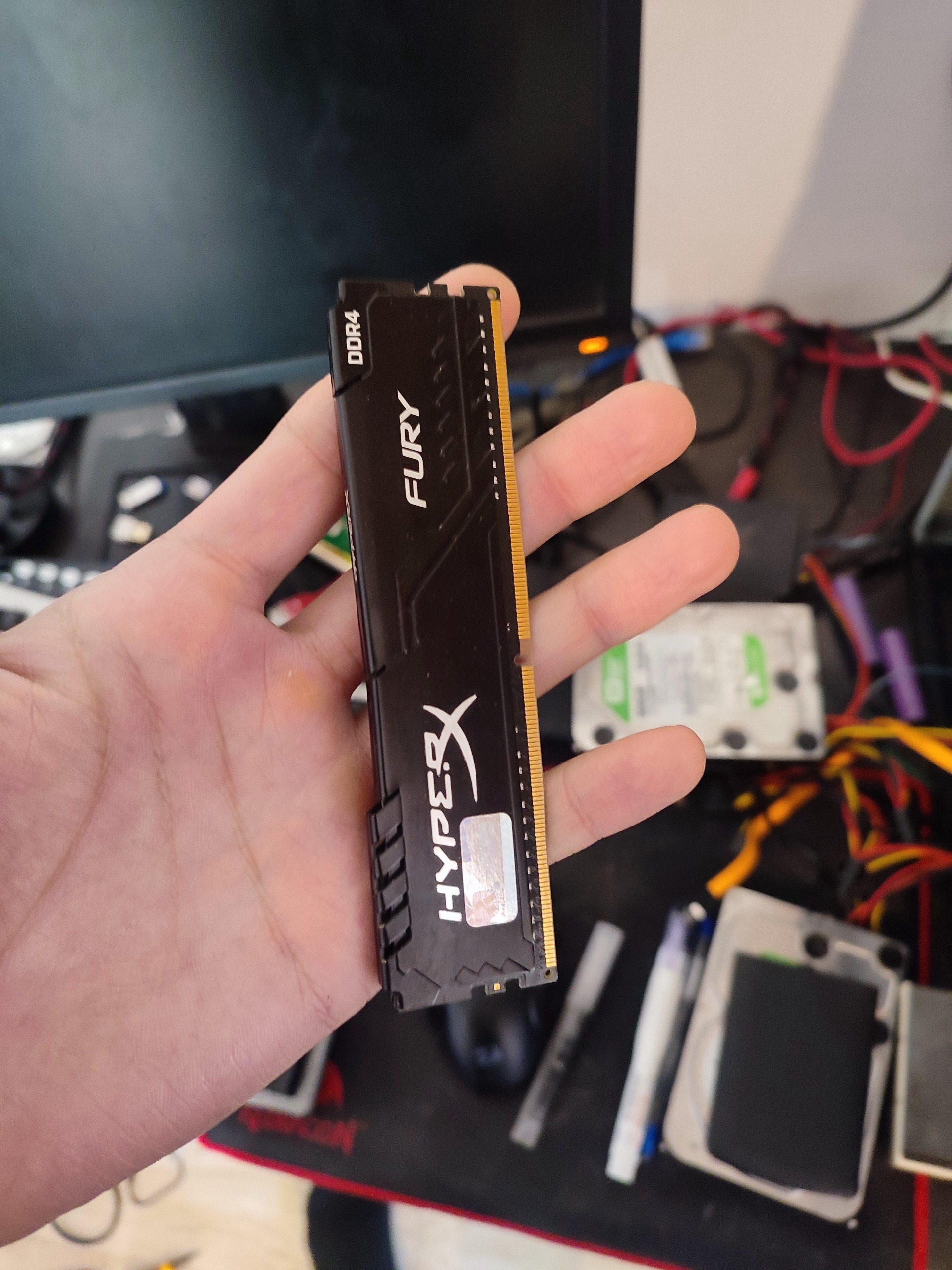 رم کامپیوتر Fury 4gb hyprex