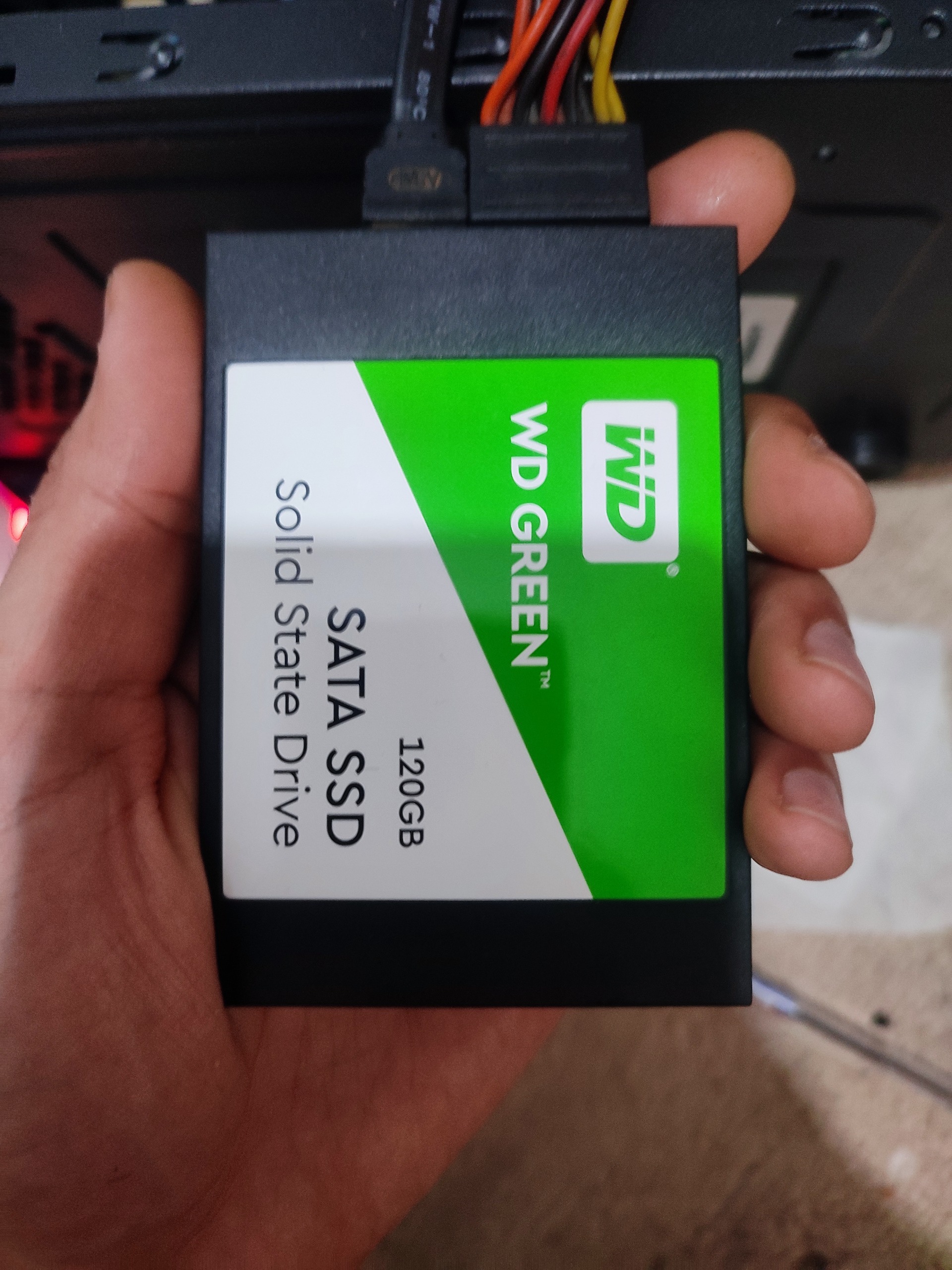 کارکرد صفر ssd 120 وسترن