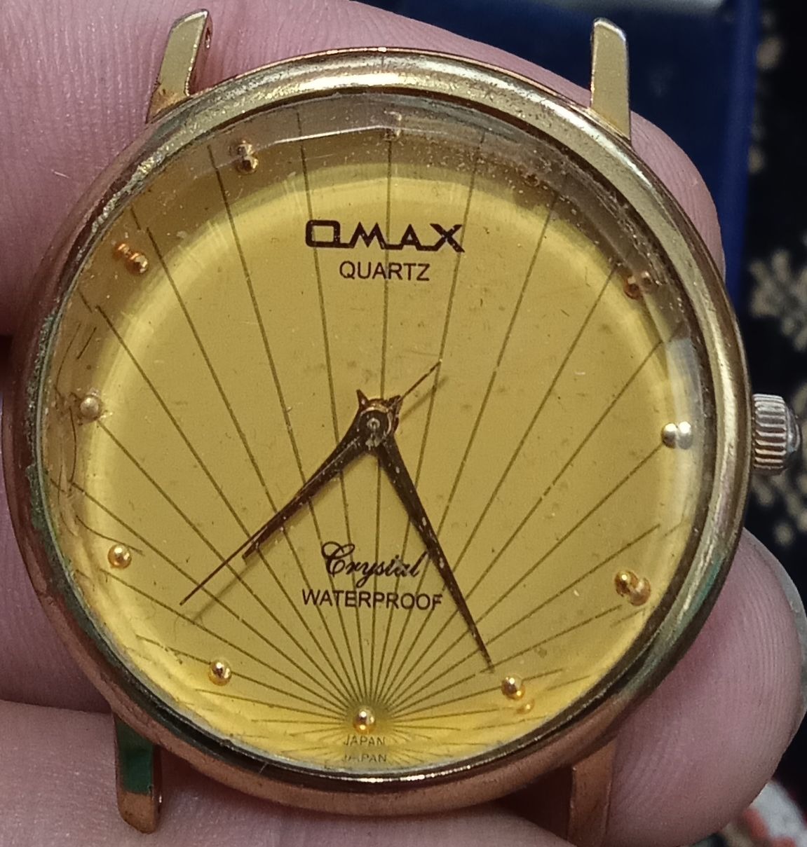 ساعت بسیار زیبا اوماکس کریستال اصل