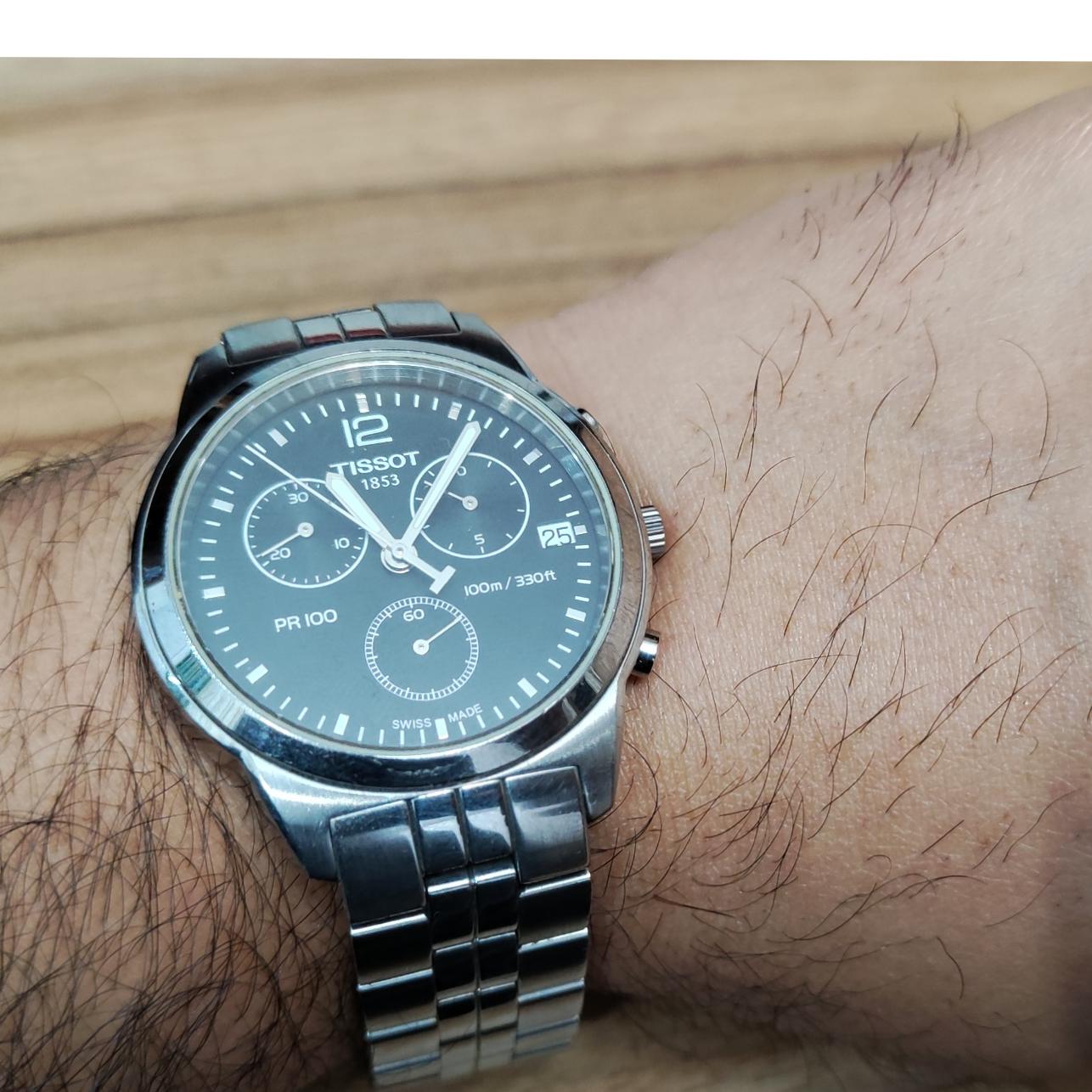 ساعت تیسو pr100 کرنوگراف