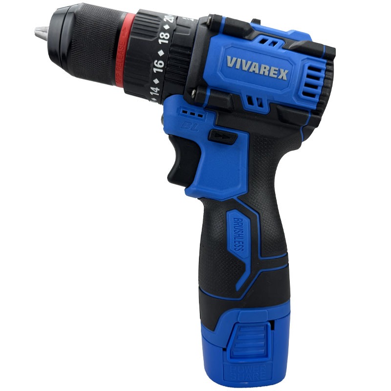 دریل شارژی 16.8 ولت براشلس ویوارکس مدل VR1608-BLX
