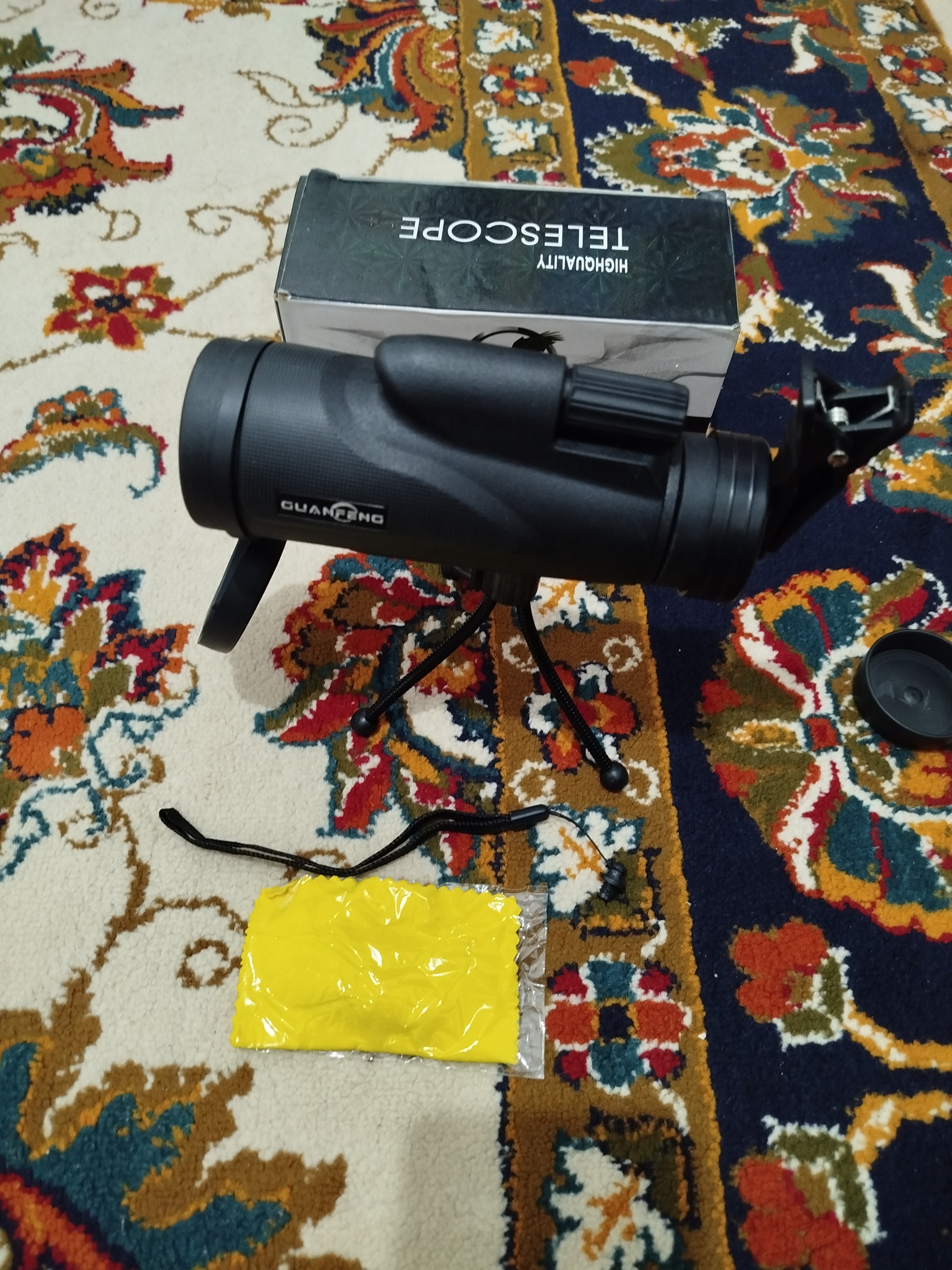 دوربین تک چشم پایه دار مدل 50x12 گوانفنگ تلسکوپ