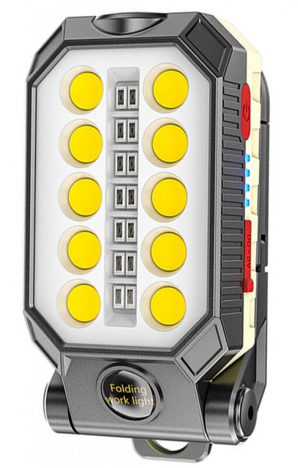 چراغ شارژی LED آهن ربایی