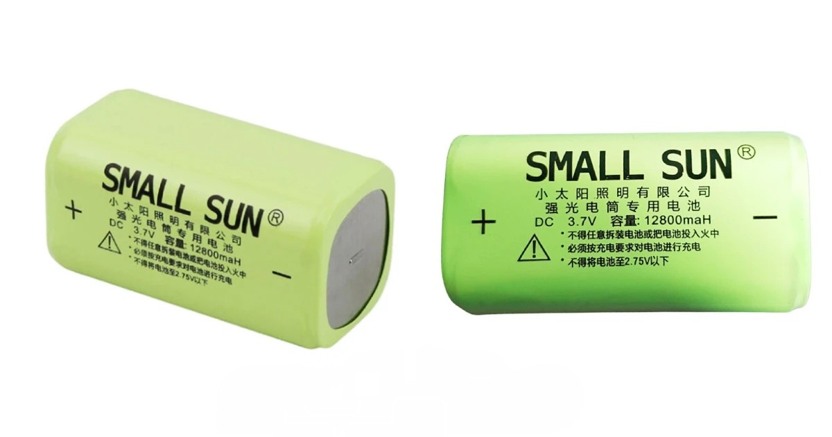 باتری اسمال سان 37 ولت مدل 12800MAH