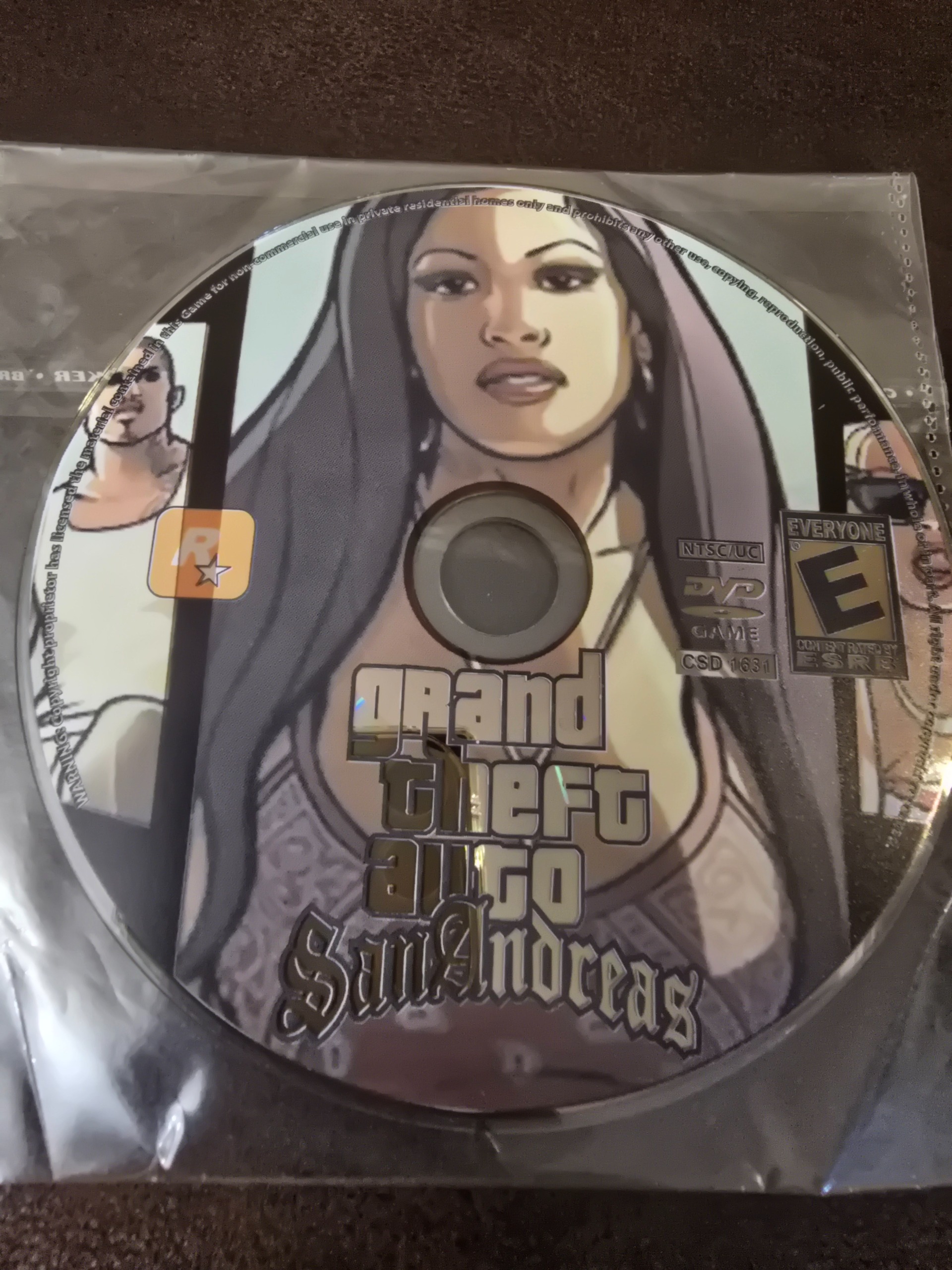 بازی GTA San Andreas پلی استیشن 2 مالزی، نو