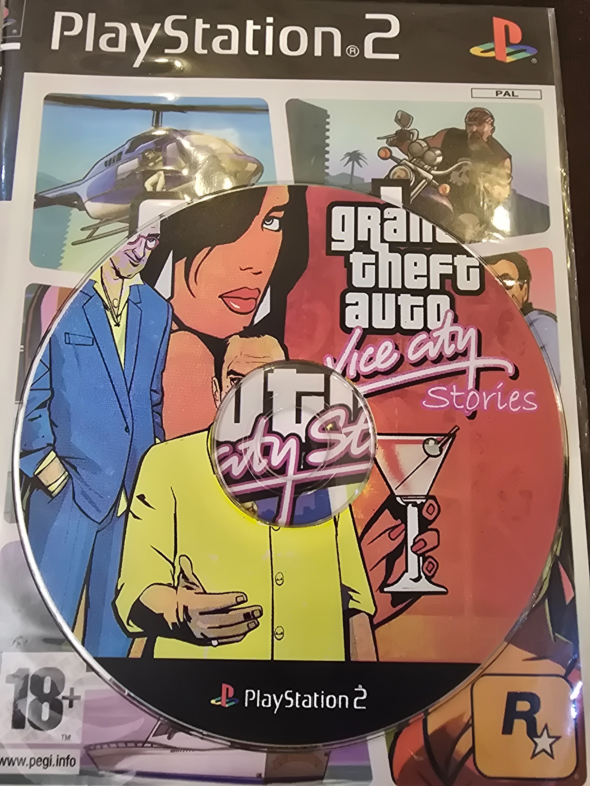 بازی GTA Vice City Stories پلی استیشن 2،نو