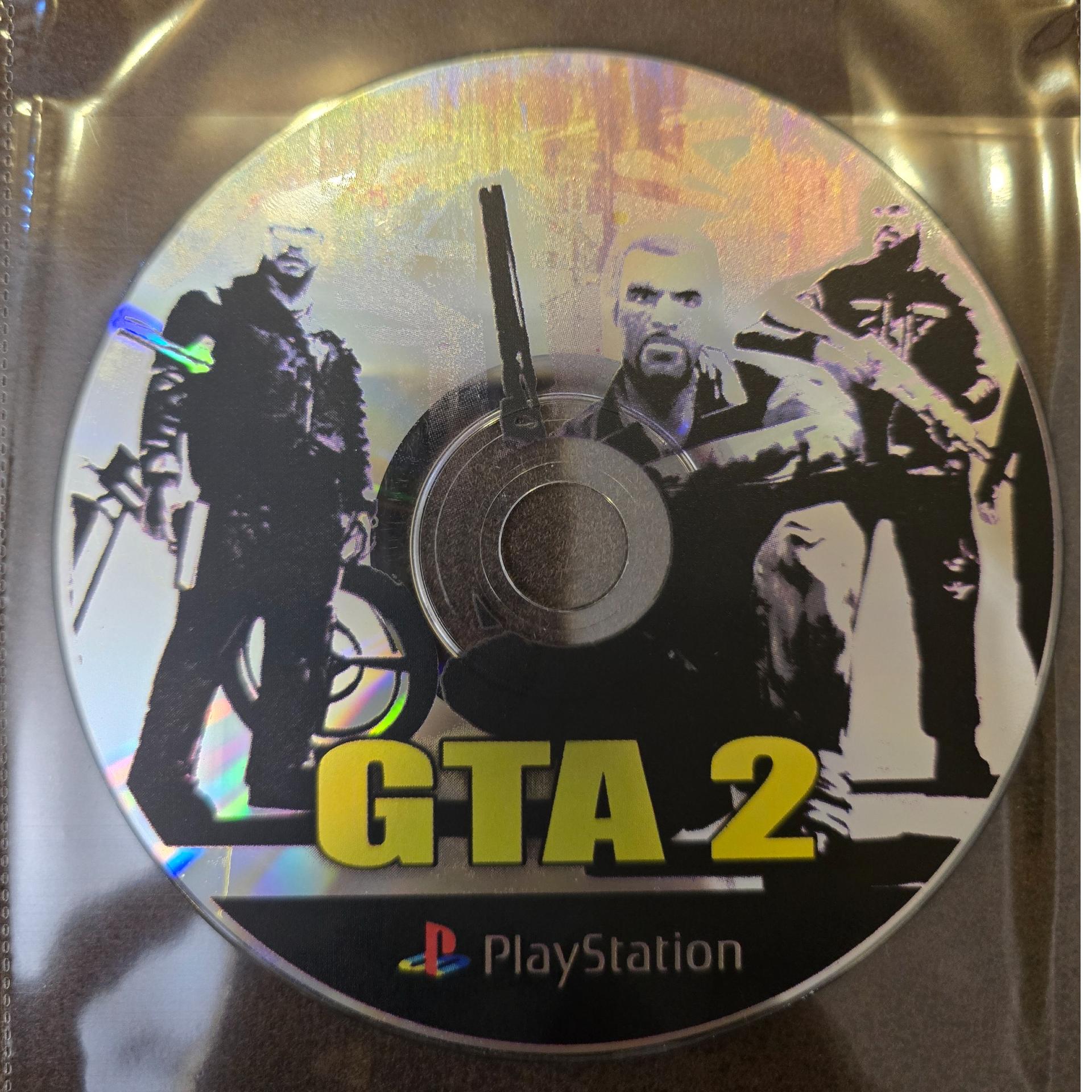 بازی جی تی ای Gta2 پلی استیشن 1 ؛نو