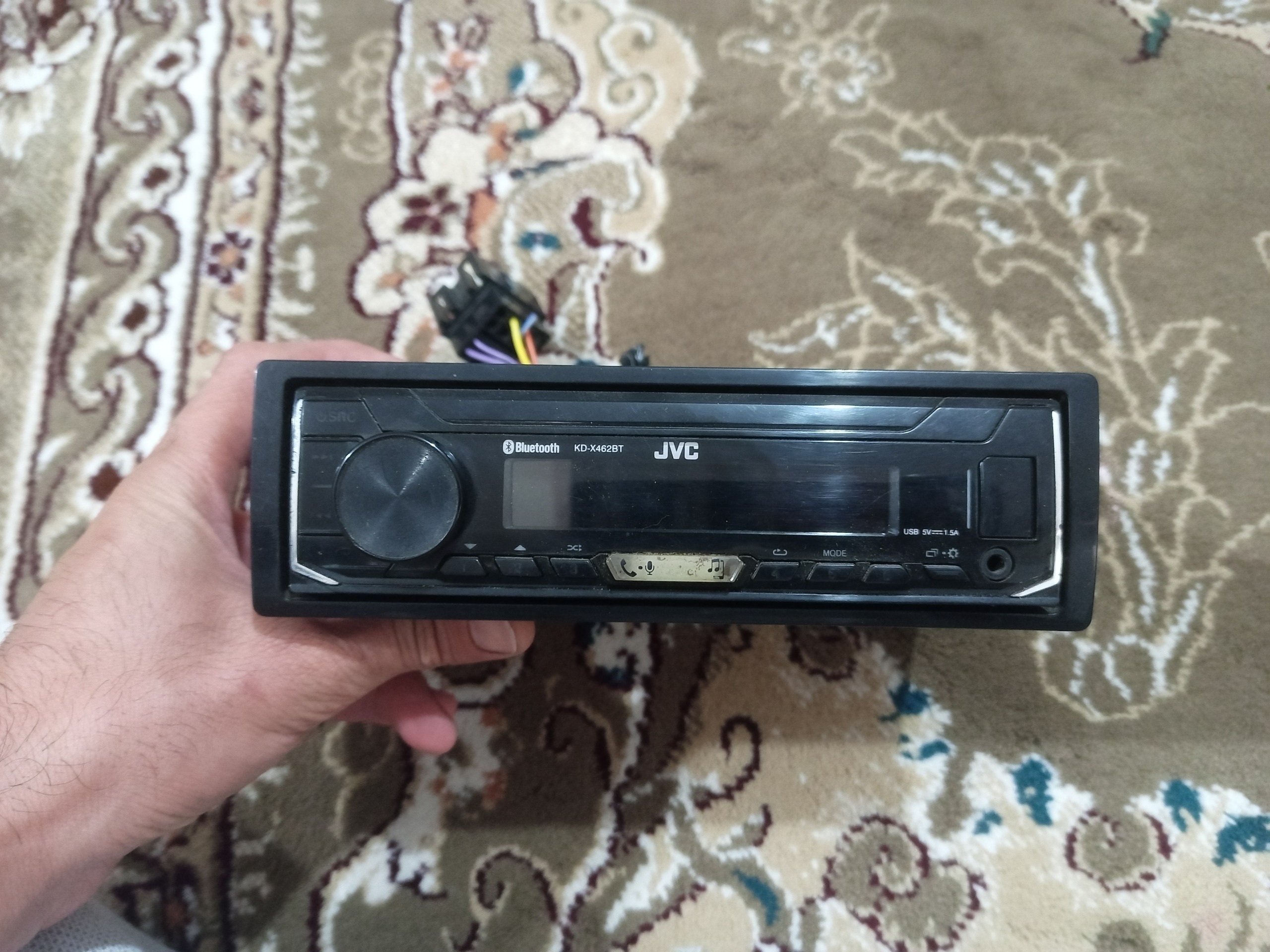 ضبط حرفه ای JVC بلوتوث فابریک 13باند