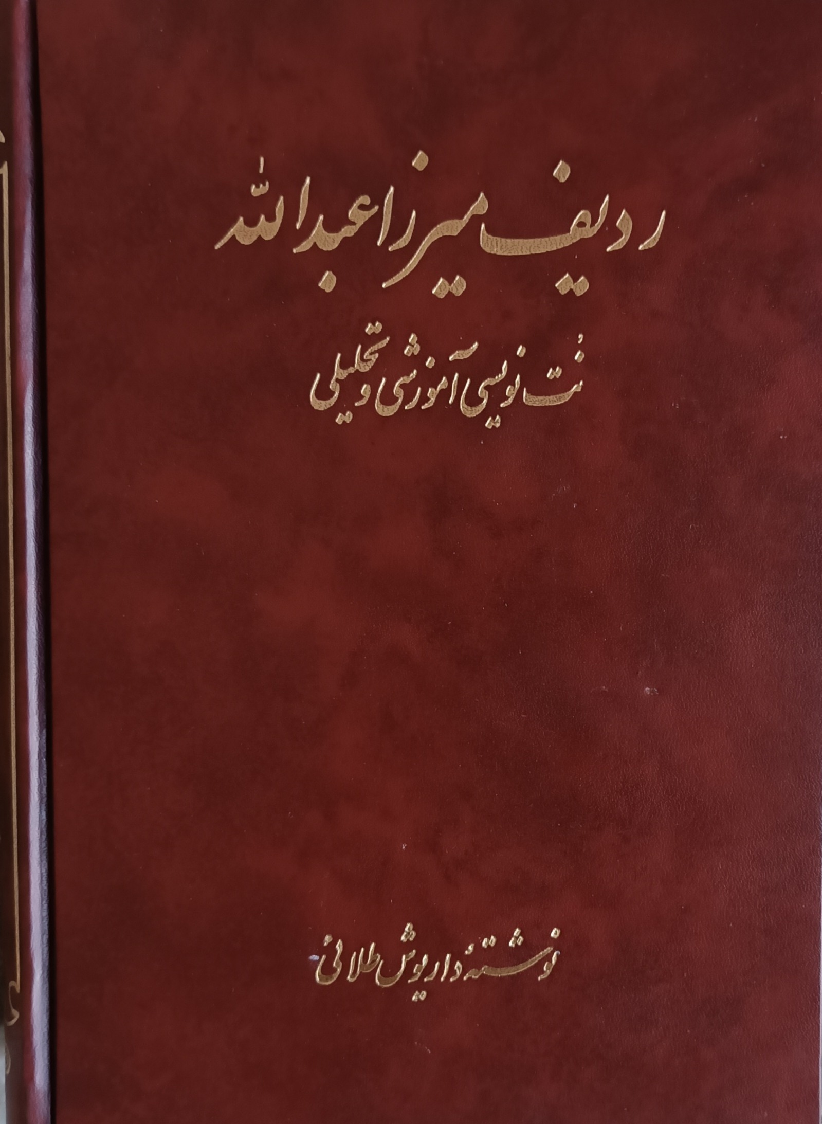 ردیف میرزا عبداله (داریوش طلایی)