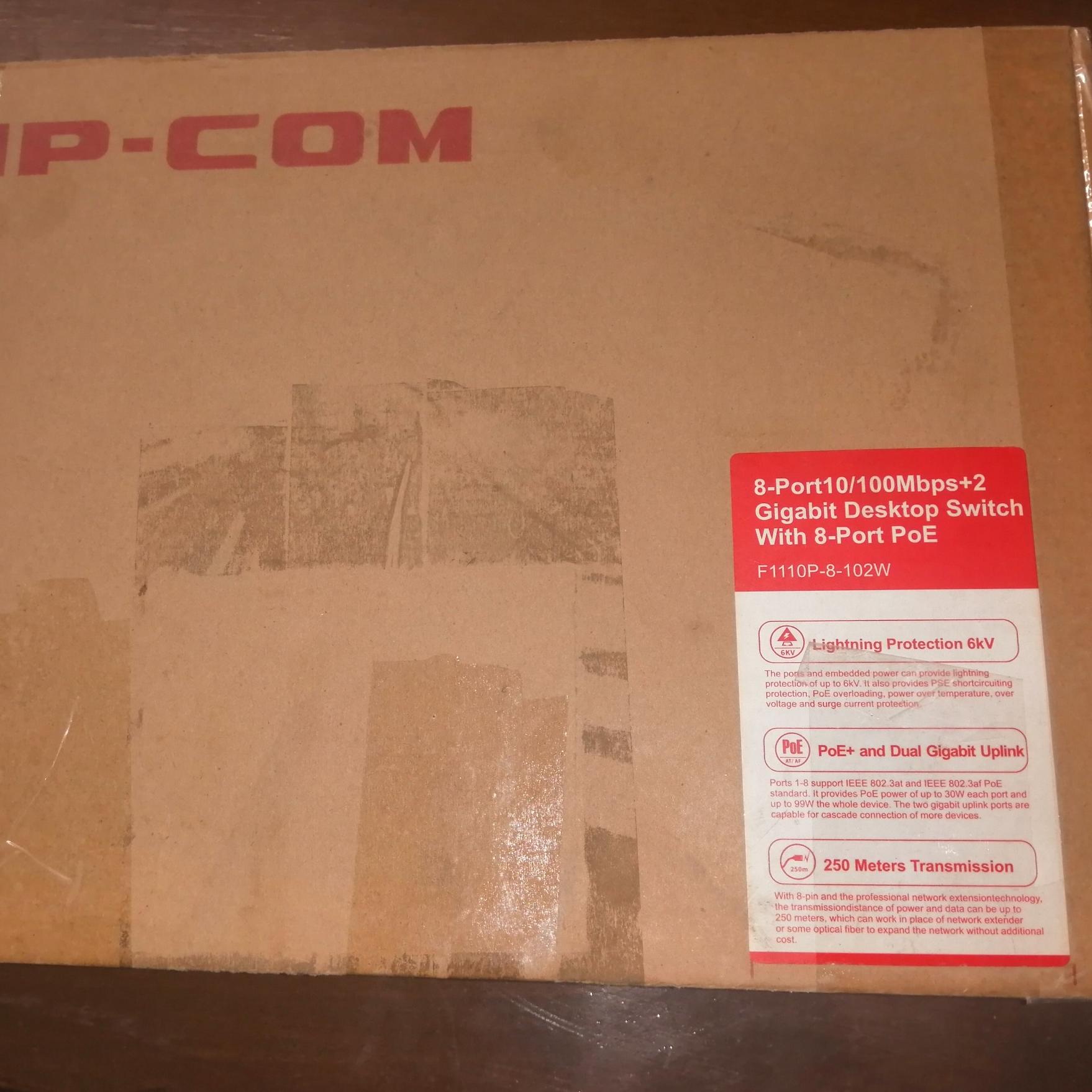 سوییچ 8 پورت  poe شرکت ip.com