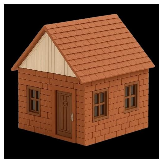 ماکت ساختنی خانه مینیاتوری Zimma miniature