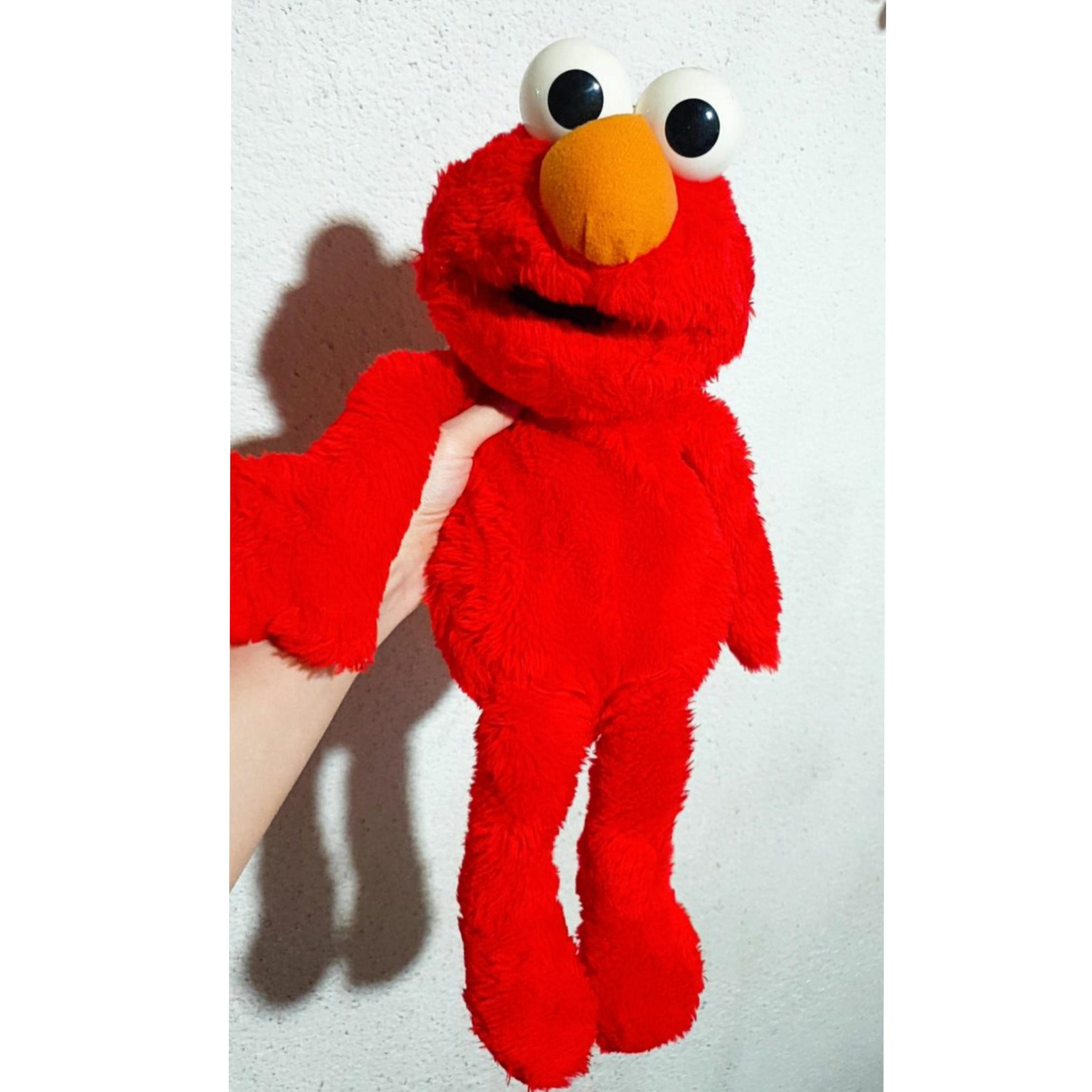 عروسک شخصیت المو سایز بزرگ 60 سانتی