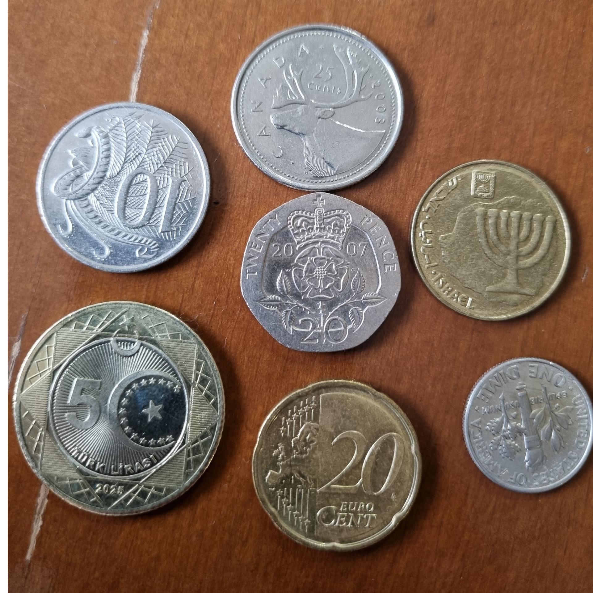 7 سکه ارزشمند خارجی غیرتکراری