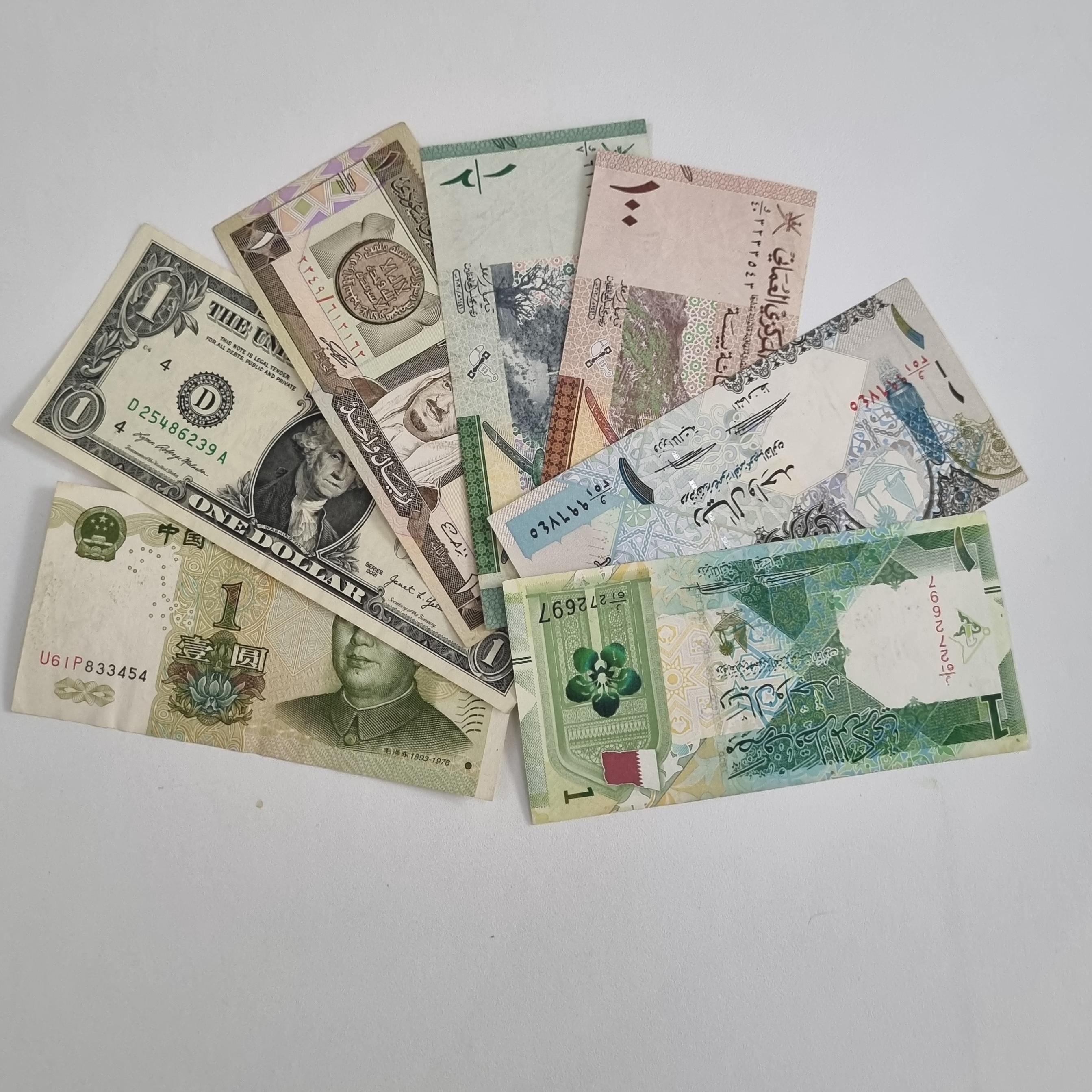 7 اسکناس تک خارجی غیرتکراری (ارزخارجی)توضیحات