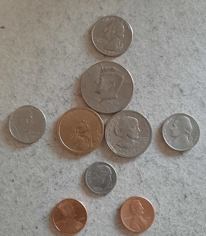 پکیج سکه های آمریکا(9سکه مختلف باهم)