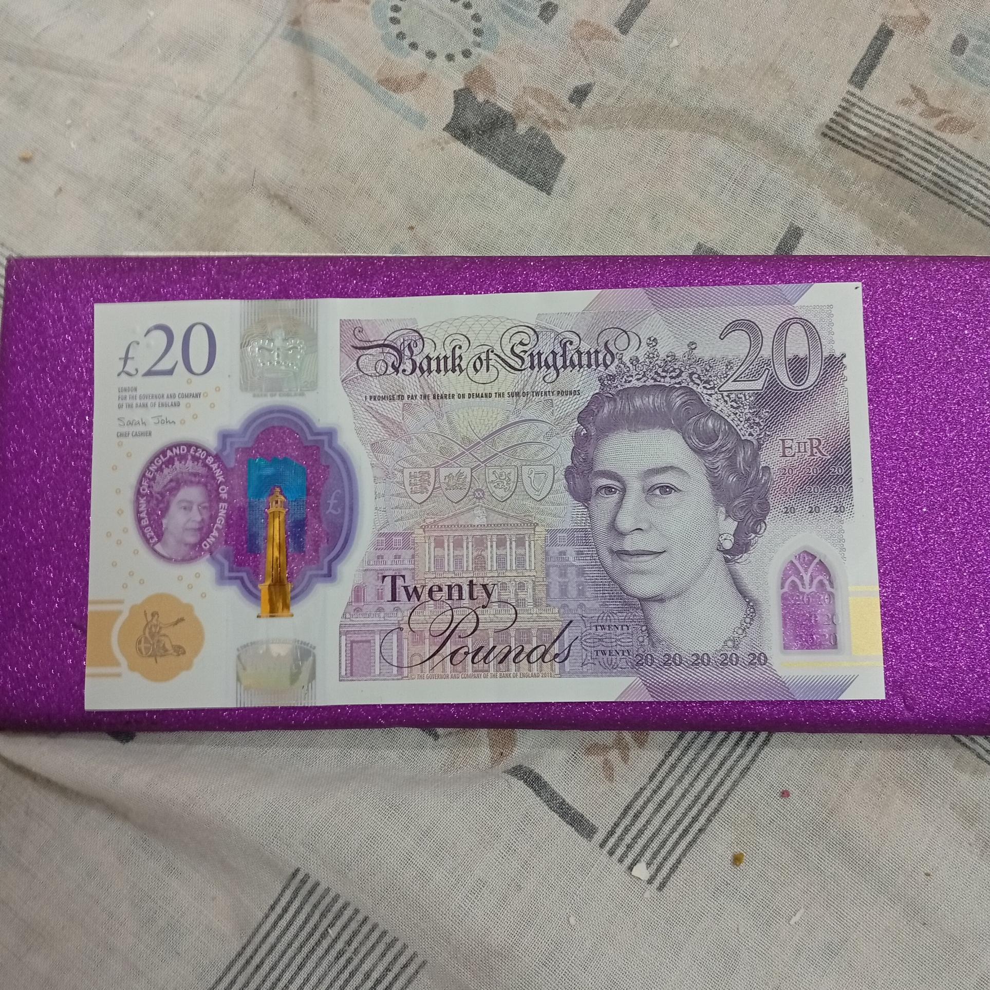 اسکناس 20 پوند انگلیس