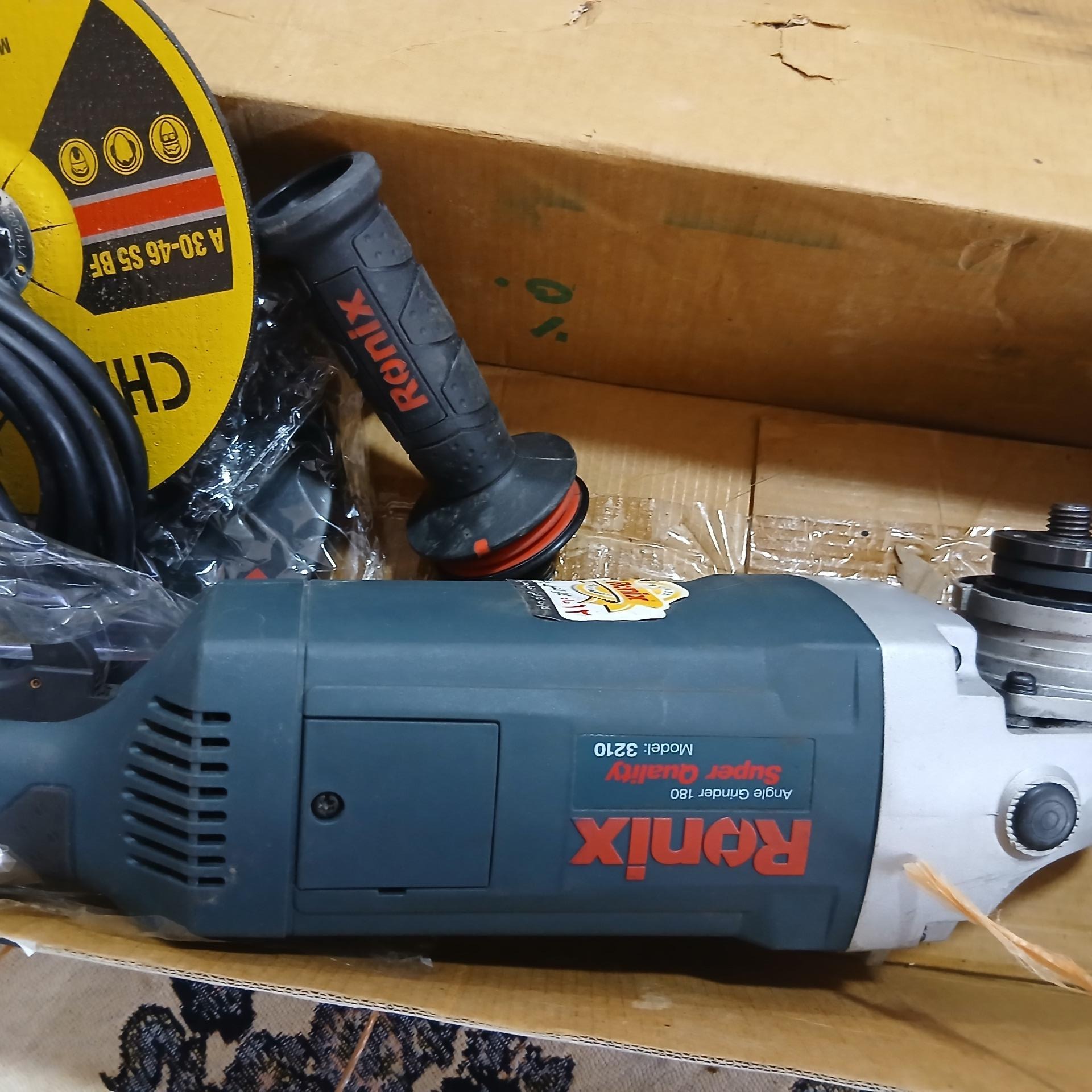 سنگ فرز بزرگ رونیکس مدل 3210