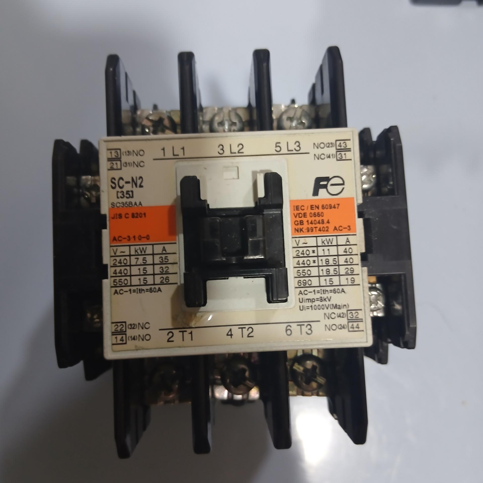 کنتاکتور فوجی اصل ژاپن SC35BAA-SCN2