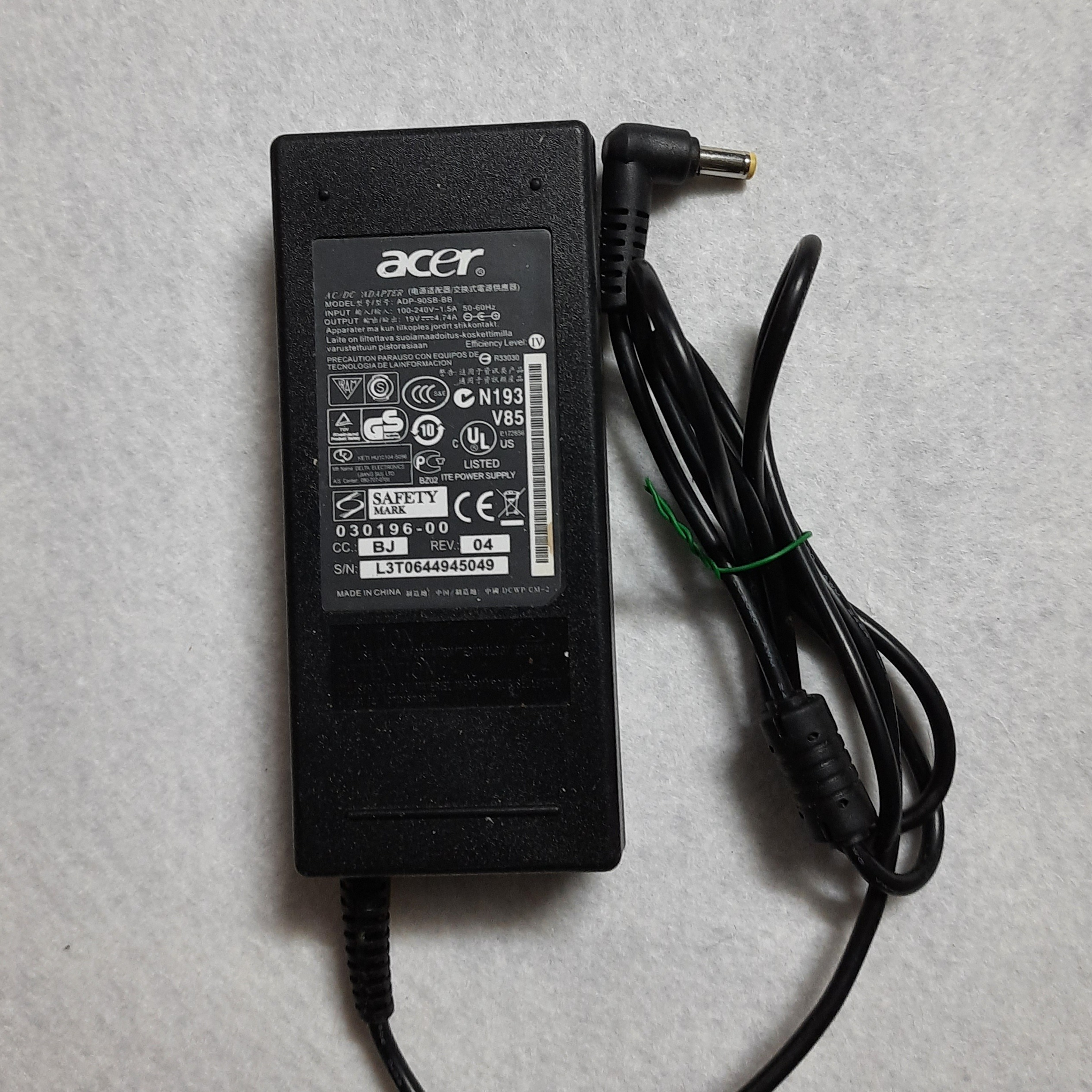 شارژر لپ تاپ ایسر ACER