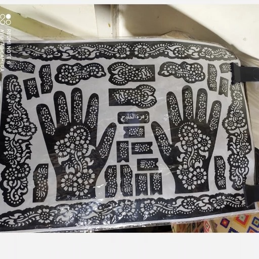 شابلون طراحی حنا یا تتو موقت اصل
