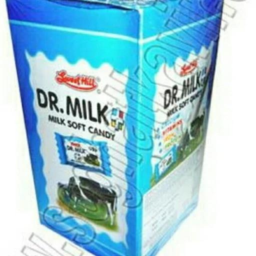 شکلات شیری دکتر میلک خارجی 60 عددآبنبات شیری