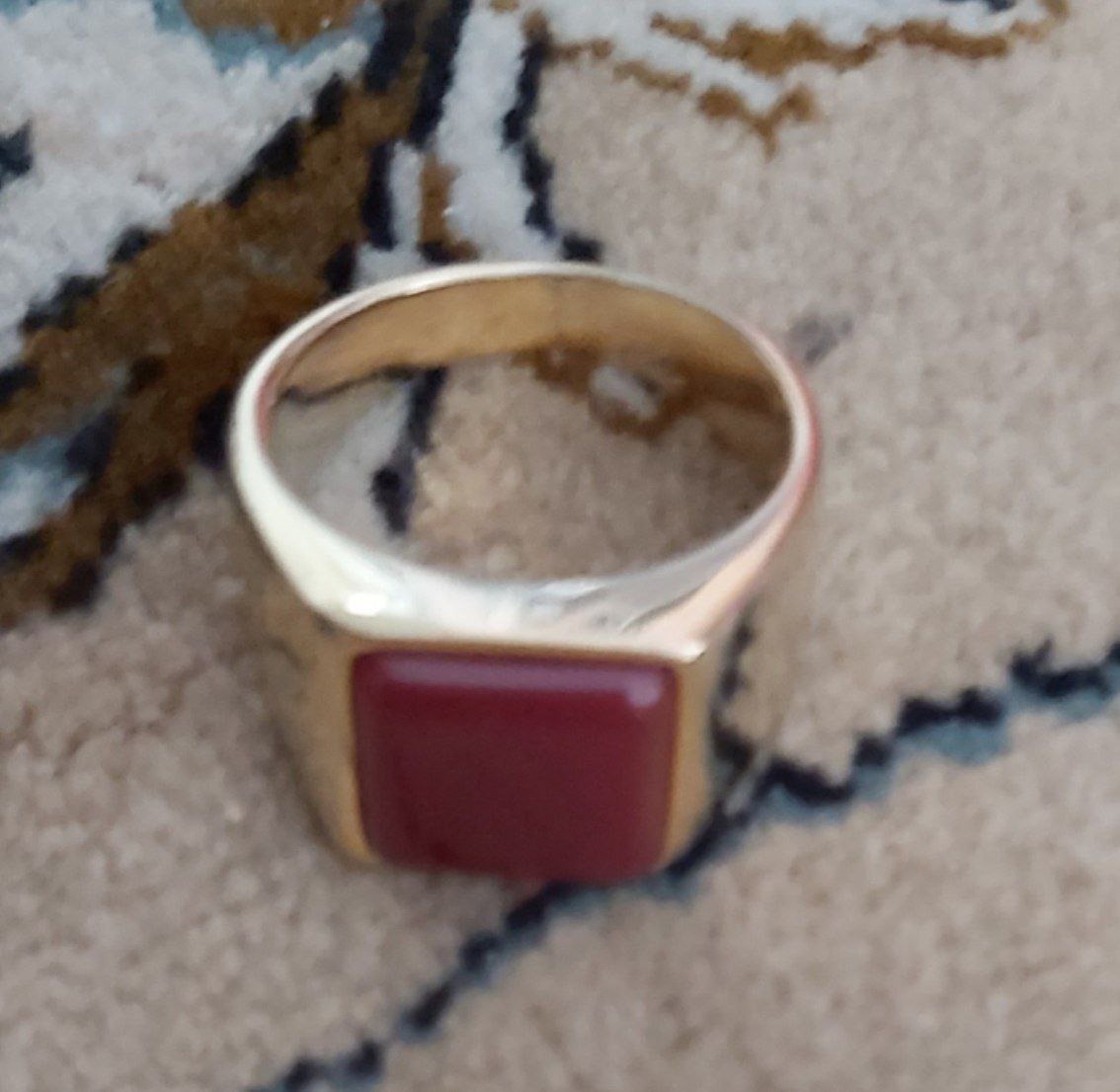 انگشتر عقیق سایز بزرگ