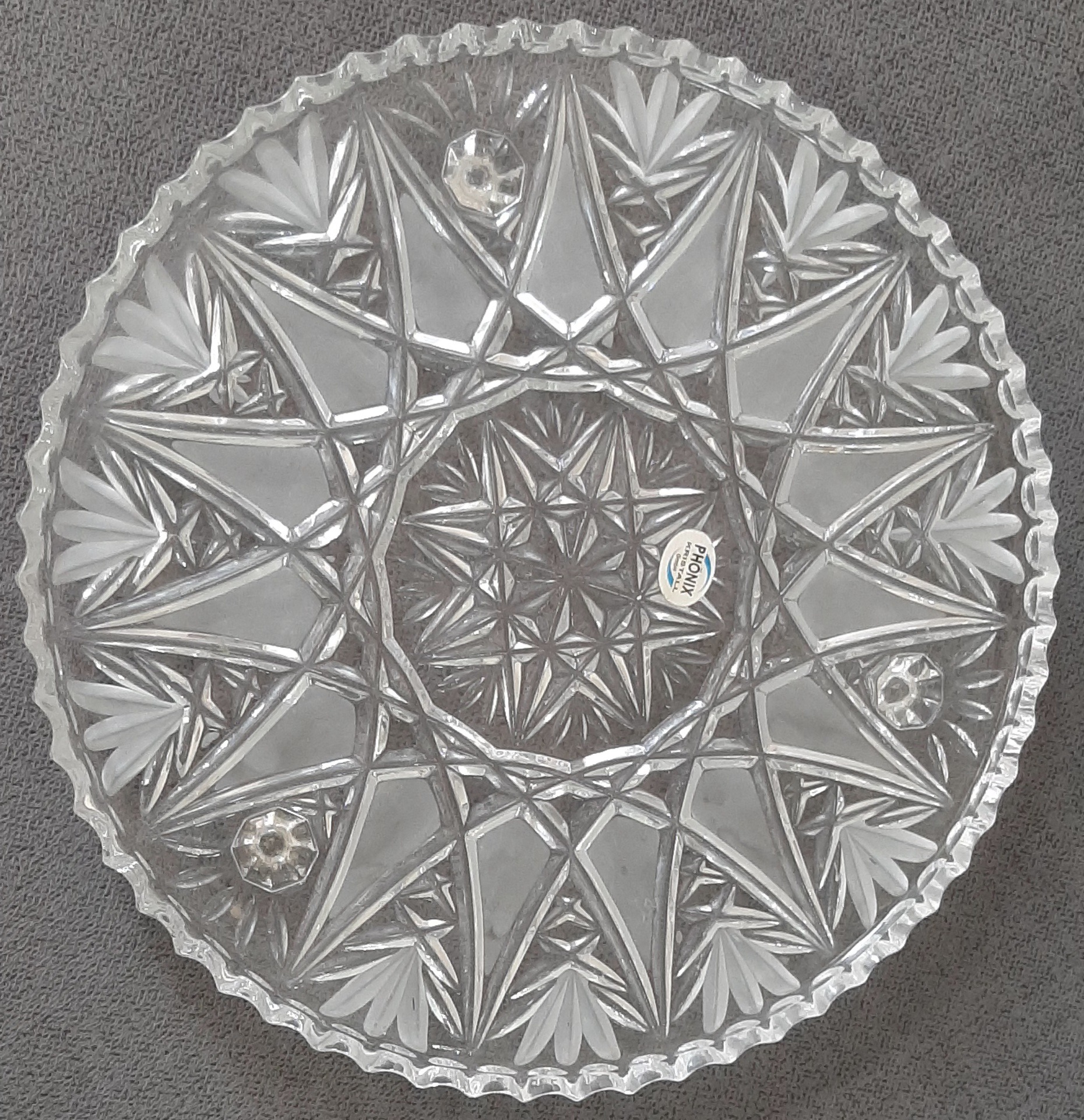 دیس شیرینی خوری کریستال خارجی