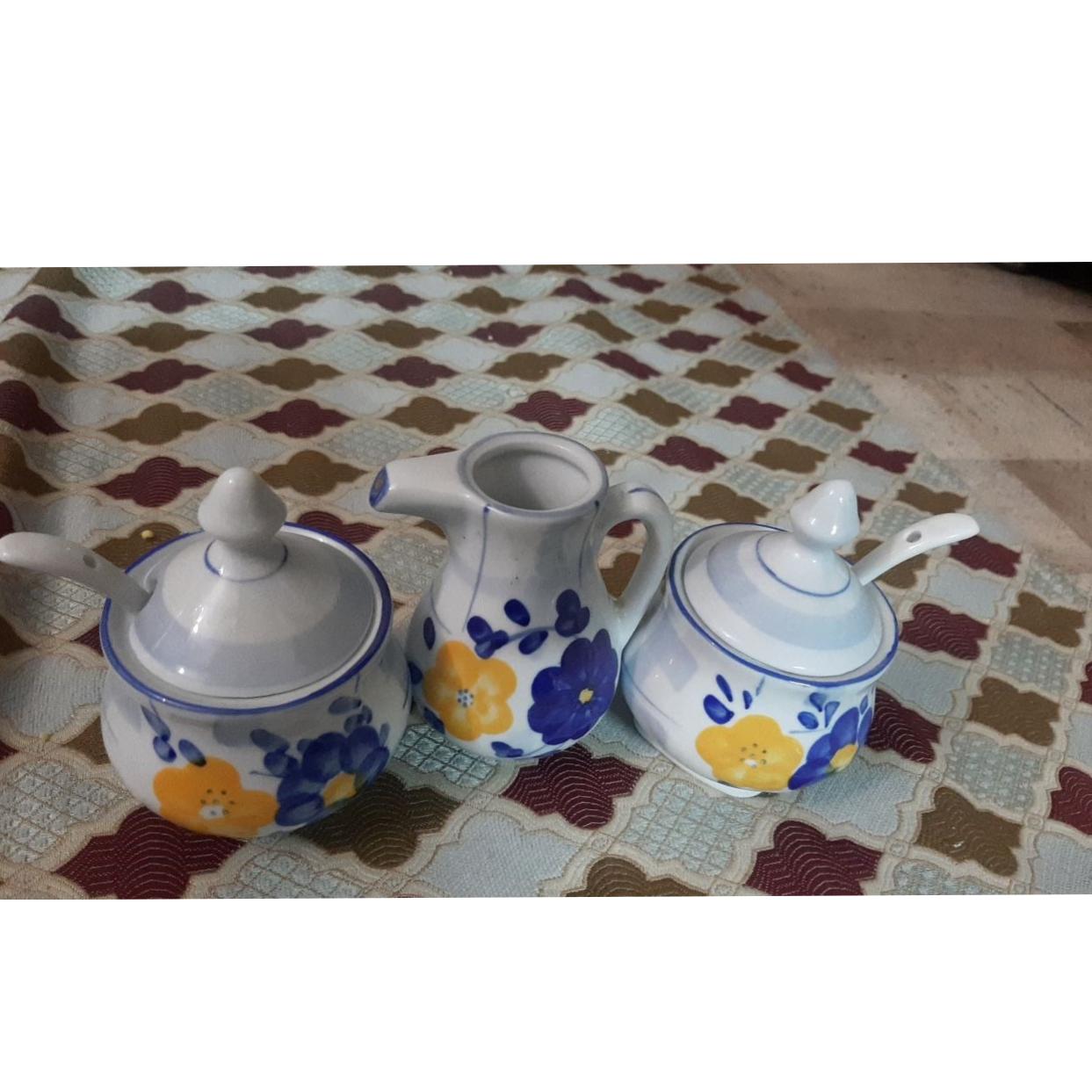 آبلیمو خوری و قندان دو عدد