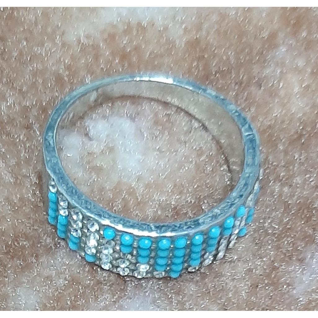 انگشتر استیل نگین دار