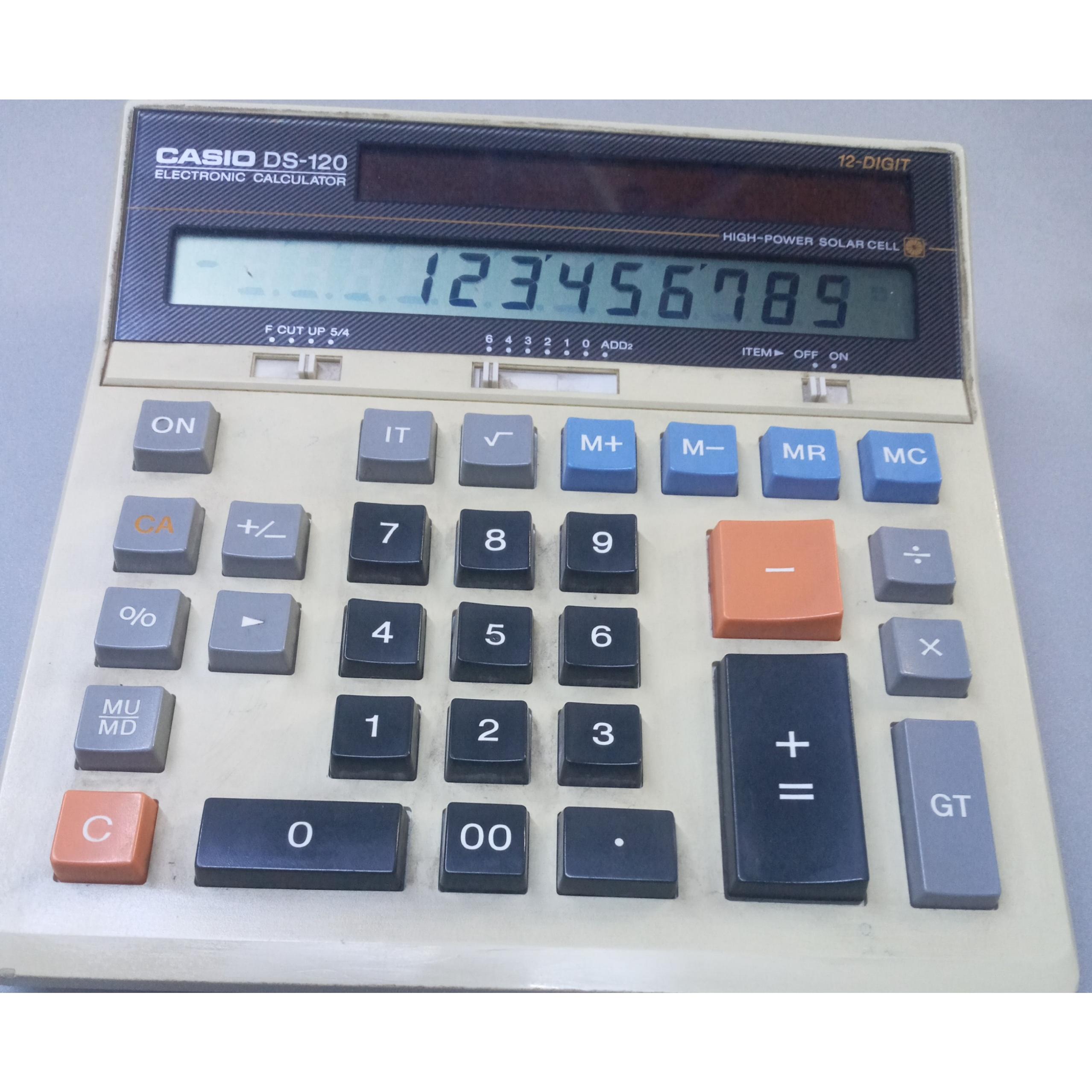 ماشین حساب کاسیو DS-120