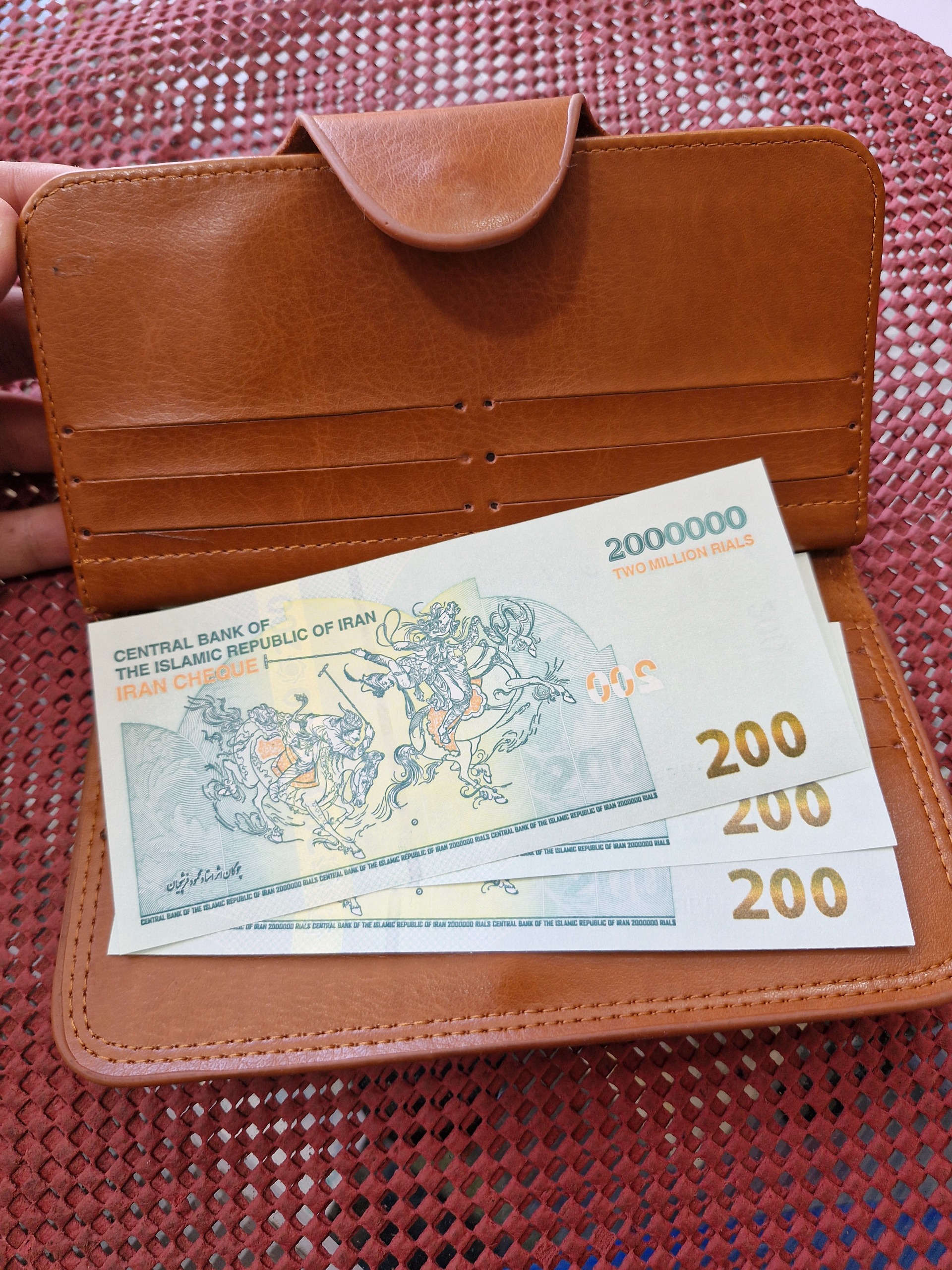 3 برگ تراول 2000000 ریالی تراول 200 جدید