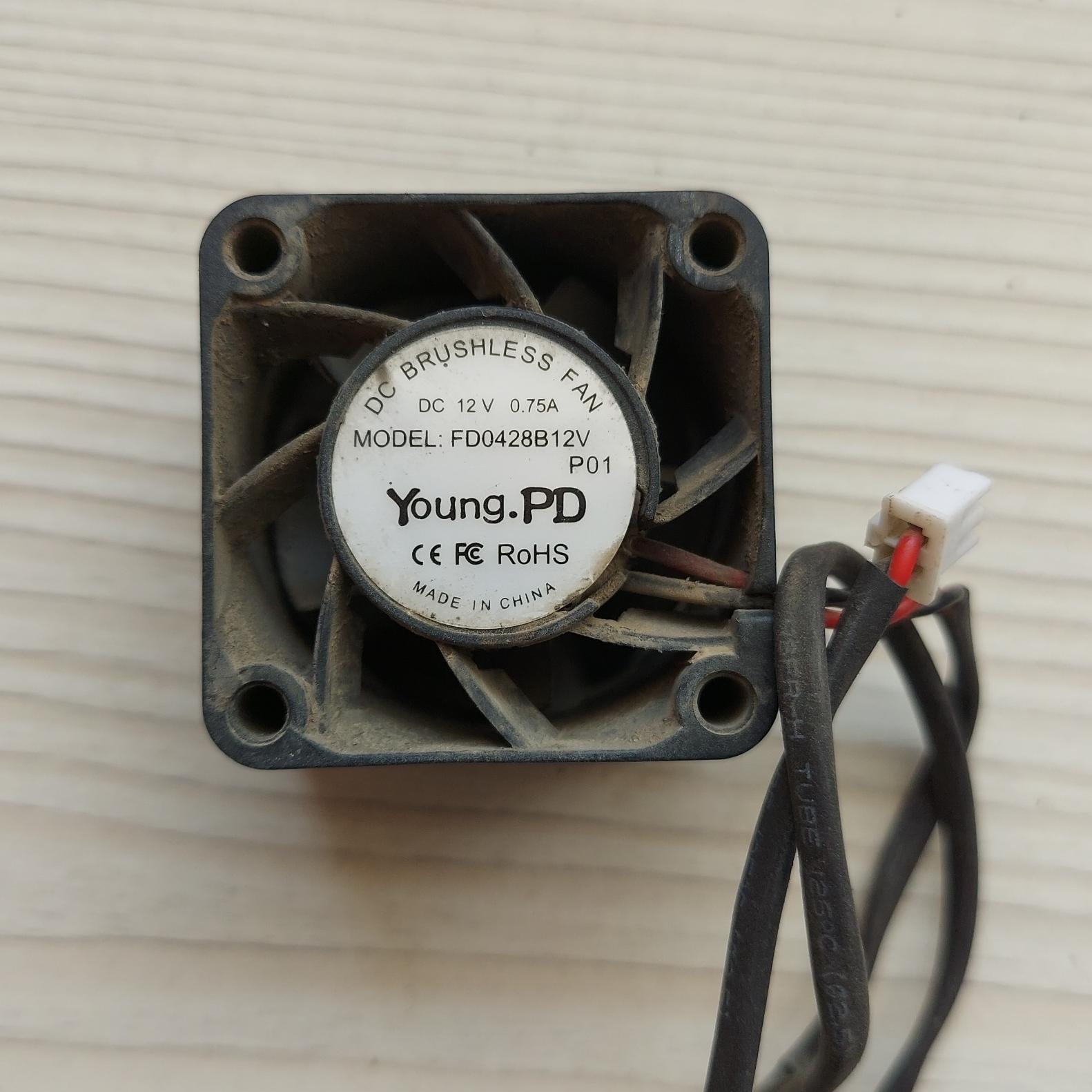 فن پاور ماینر 4سانت YOUNG.PD استوک A0/75