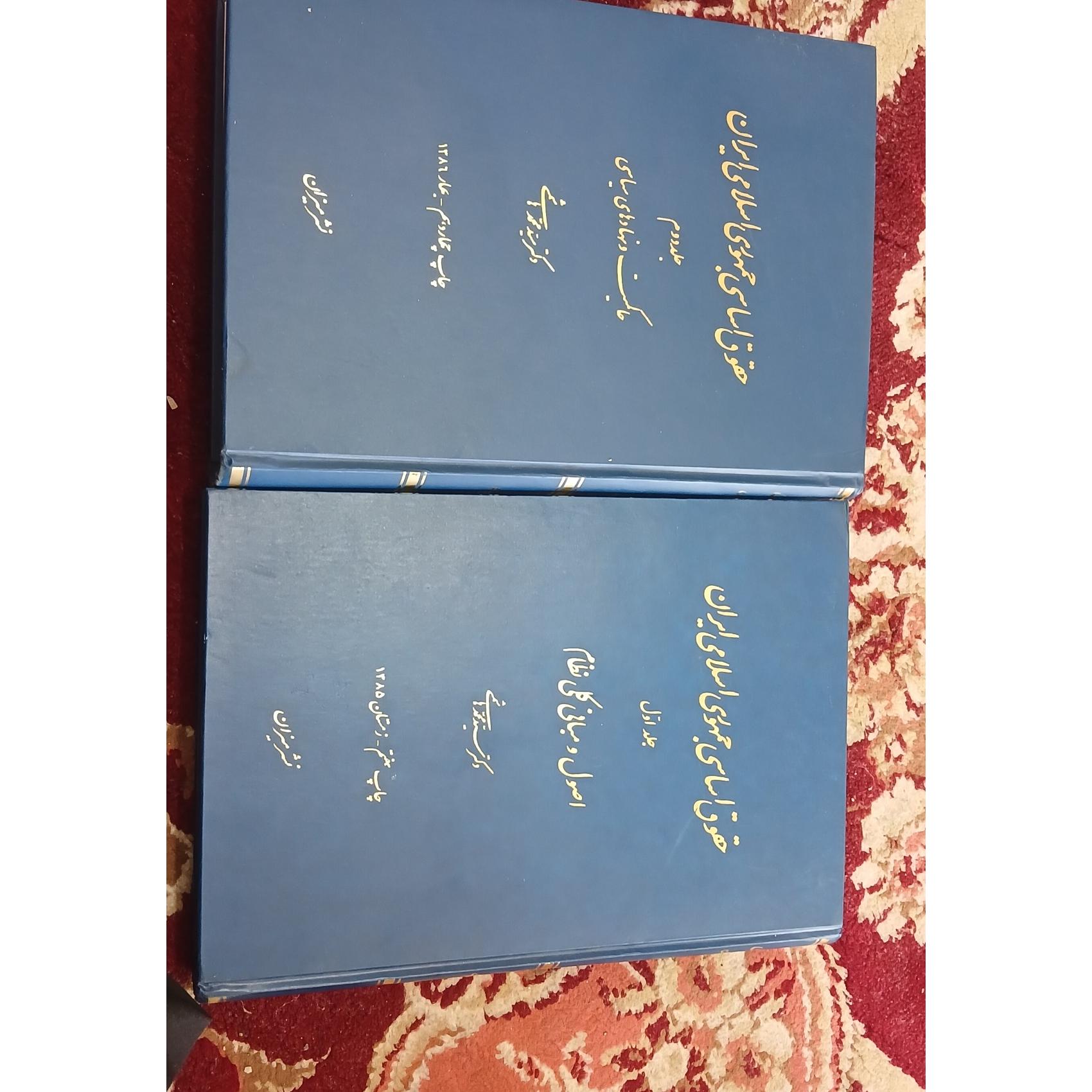 حقوق اساسی اثر دکتر سید محمد هاشمی دو جلدی