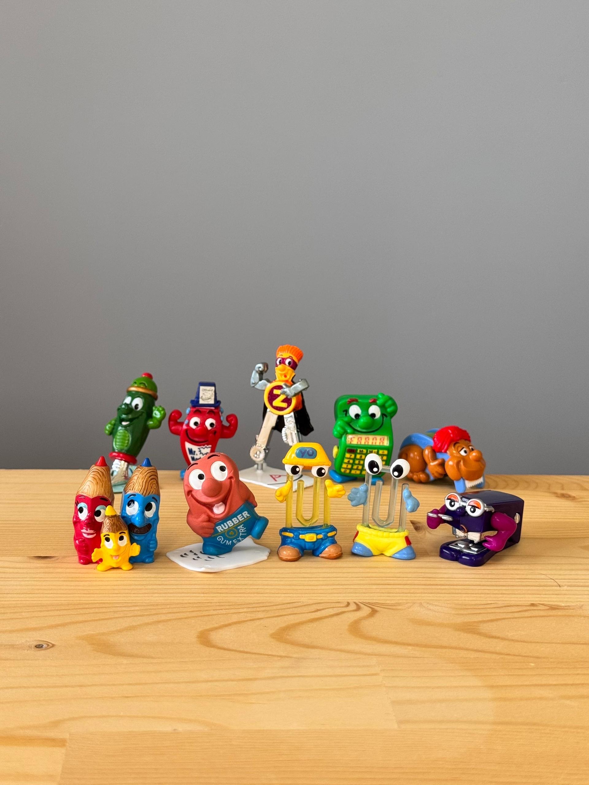 ست 10تایی باند دیوونه میزتحریر تخم مرغ شانسی کیندر