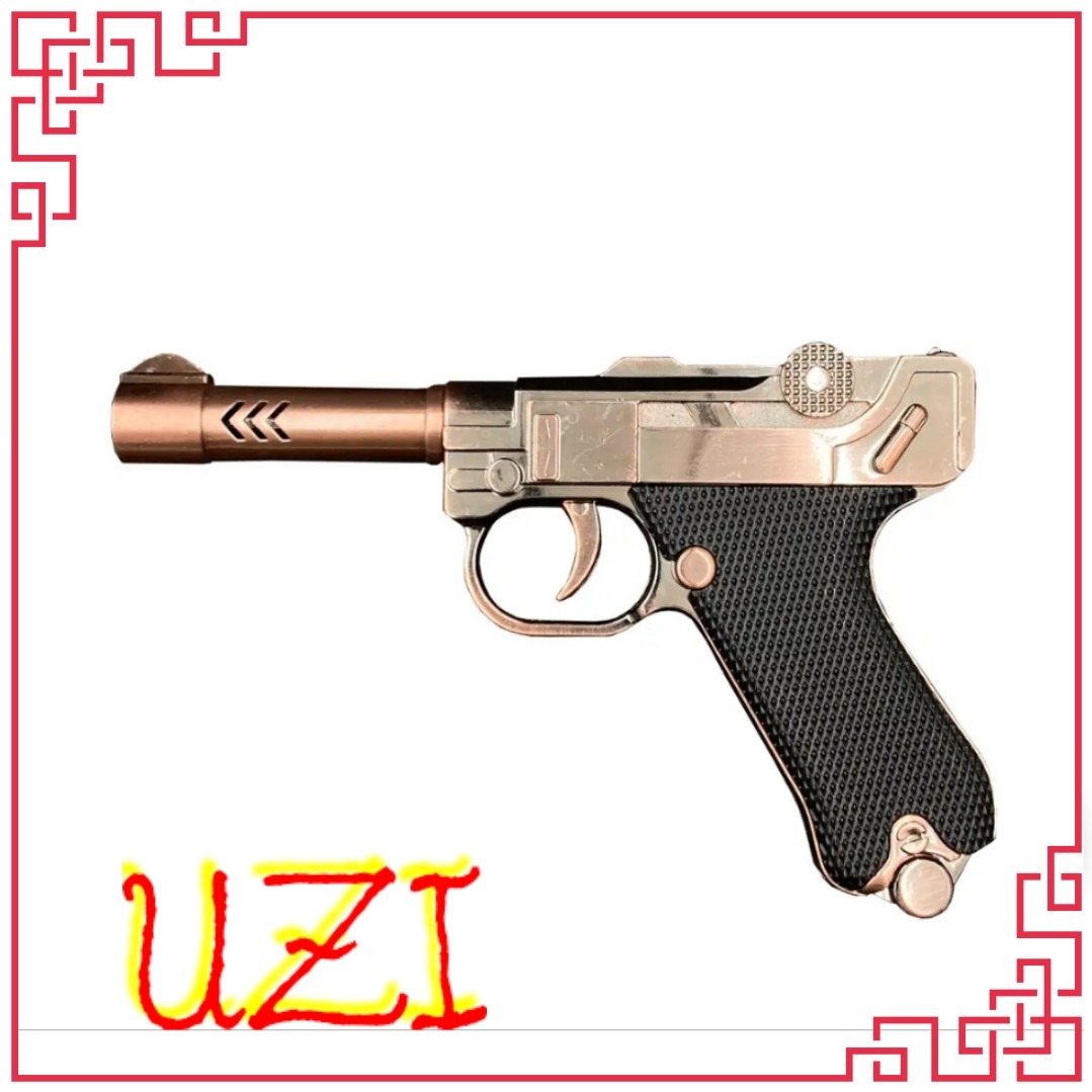 فندک کلکسیونی مدل تفنگ یوزی دستی