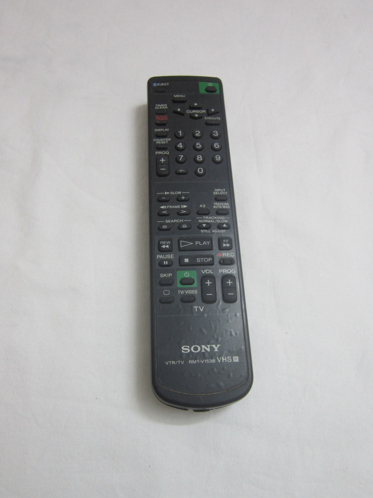 کنترل قدیمی دو کاره سونی tv و vhs