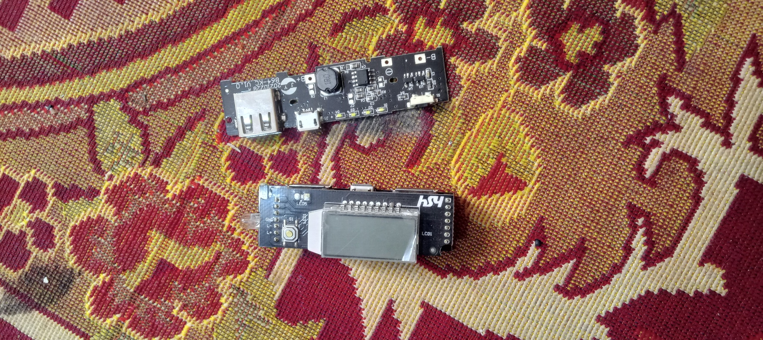 ماژول پاور بانک 2عدد باهم