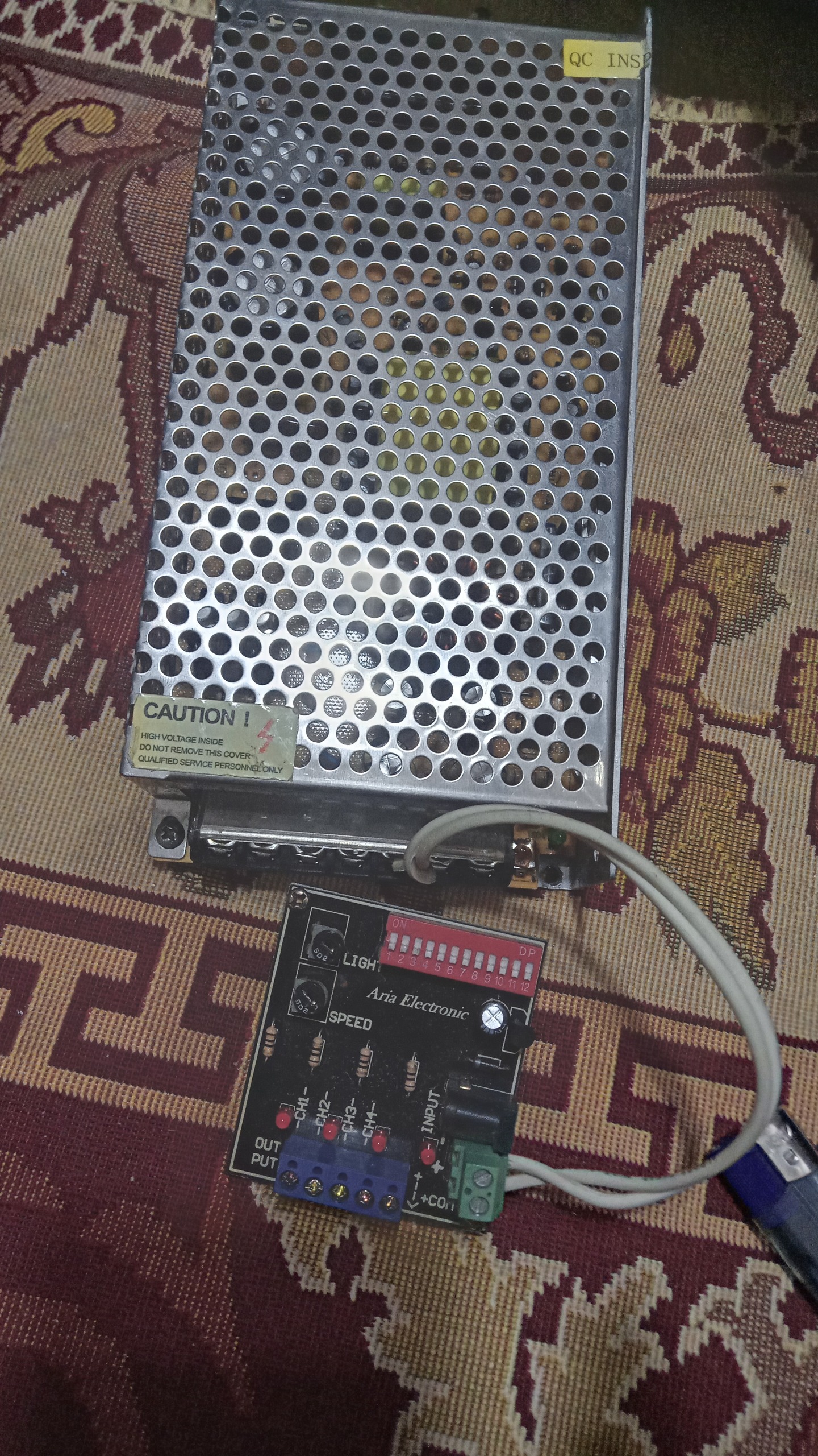 پاور سوییچینگ 12 ولت 15 آمپر با فلاشر