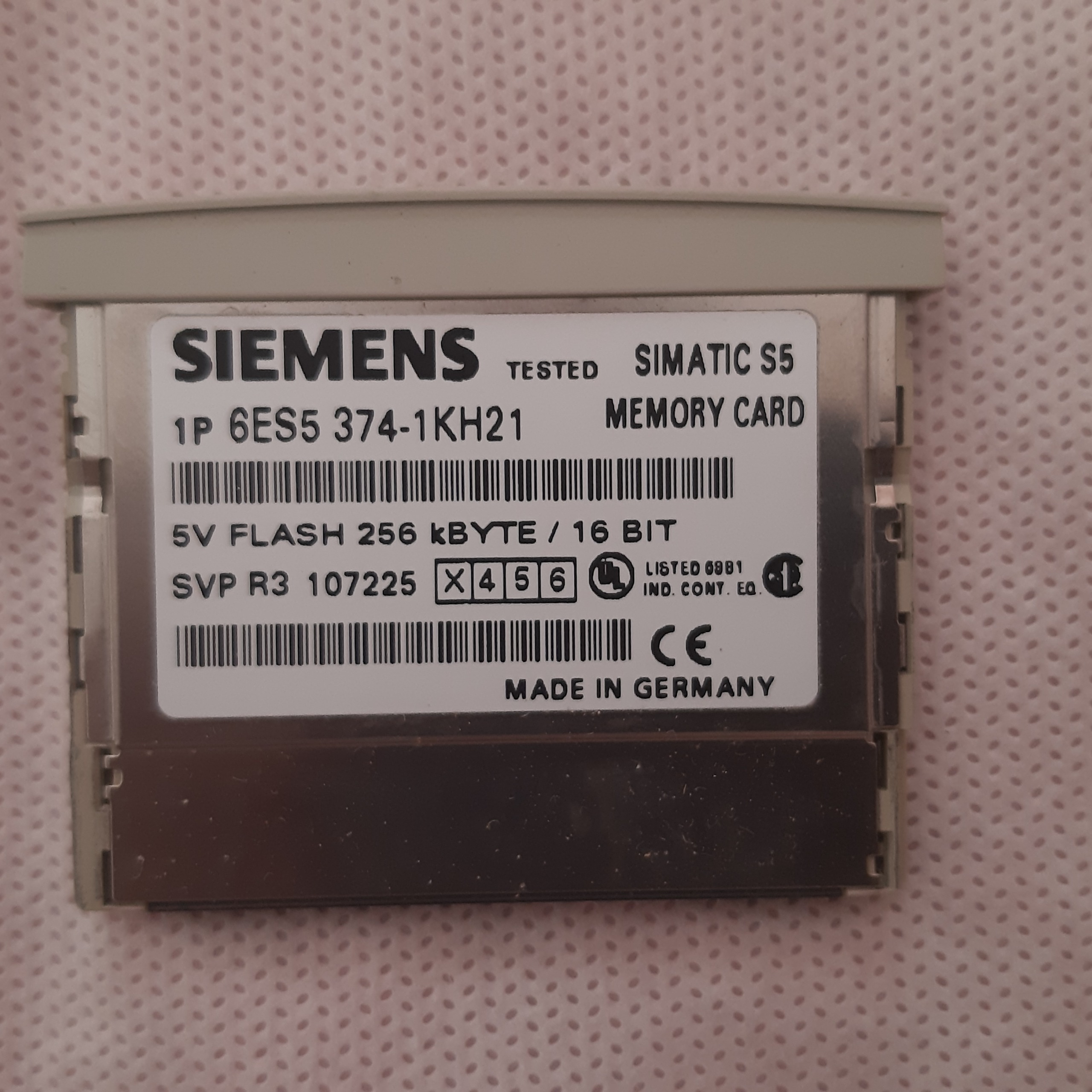 کارت حافظه PLC Siemens Simatic S5