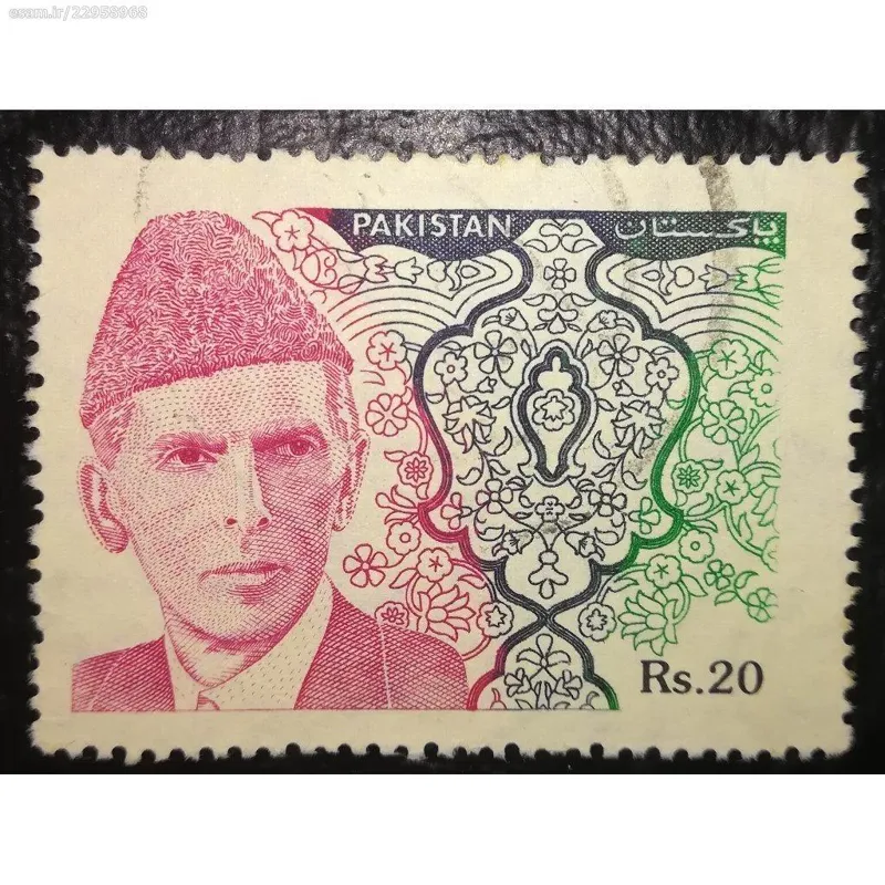 تمبر قدیمی پاکستانی