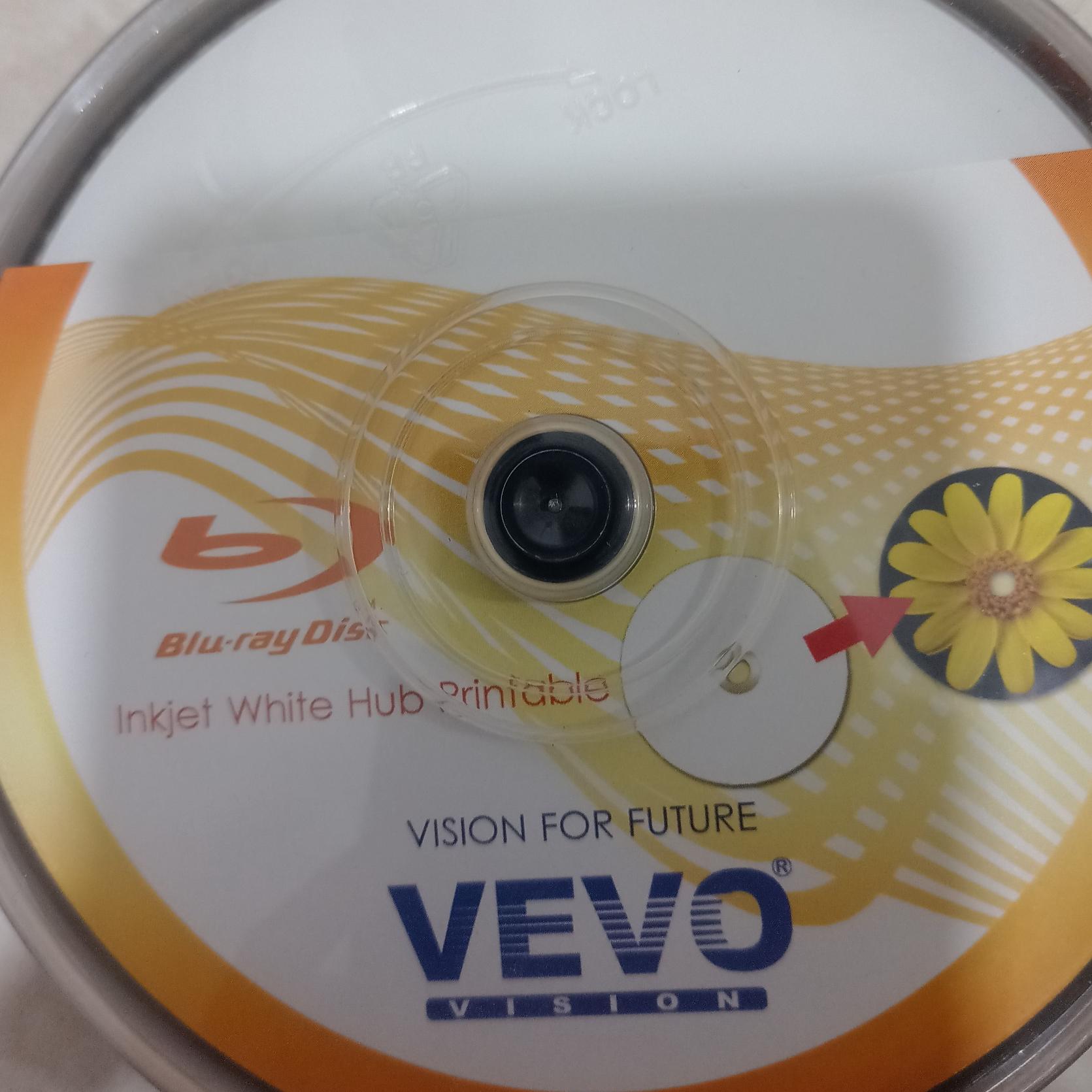 Dvd blue ray VEVO 25 گیگابایتی بسته 10 تایی
