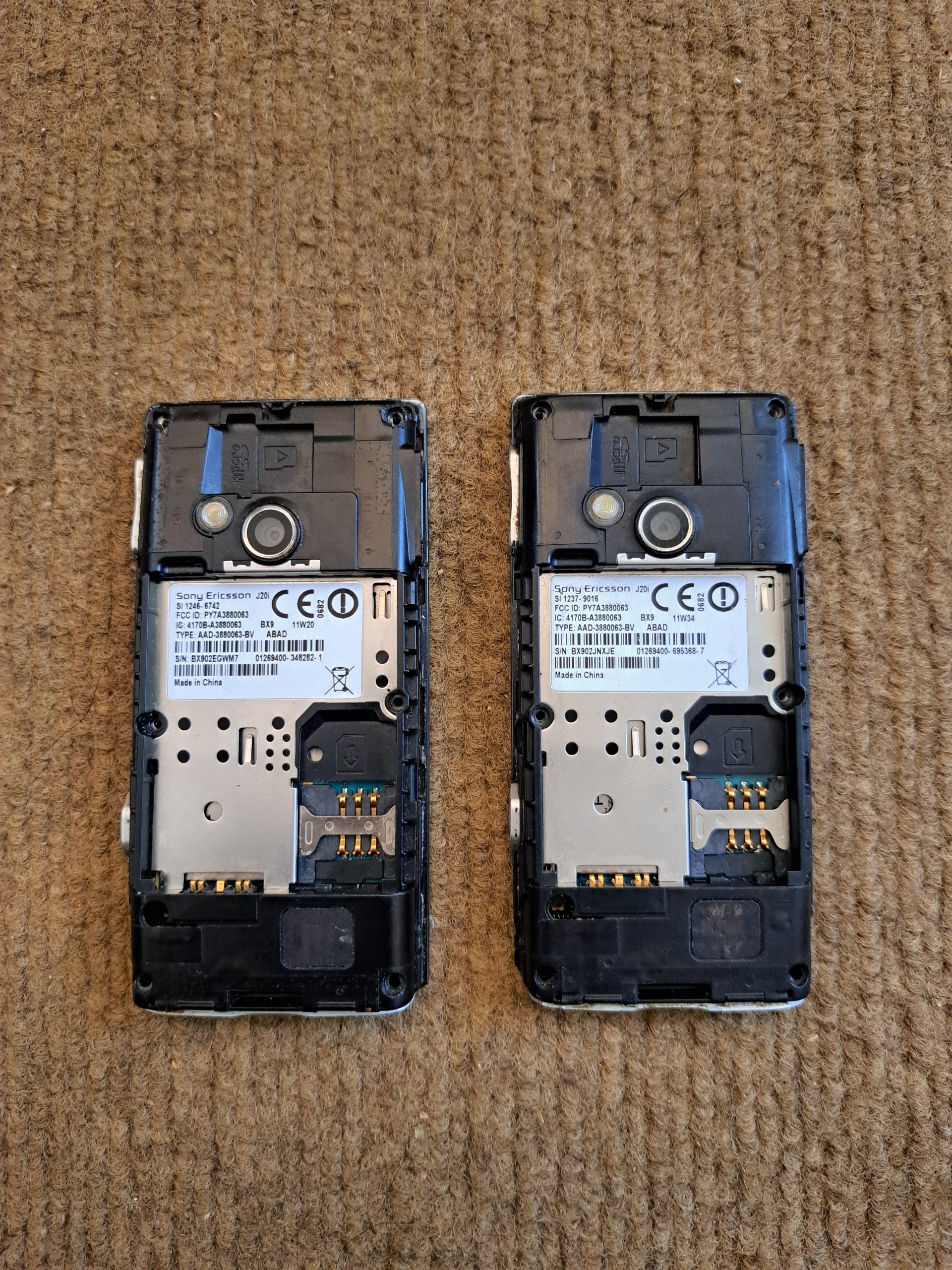 برد و شاسی سونی اریکسون J20 Hazell
