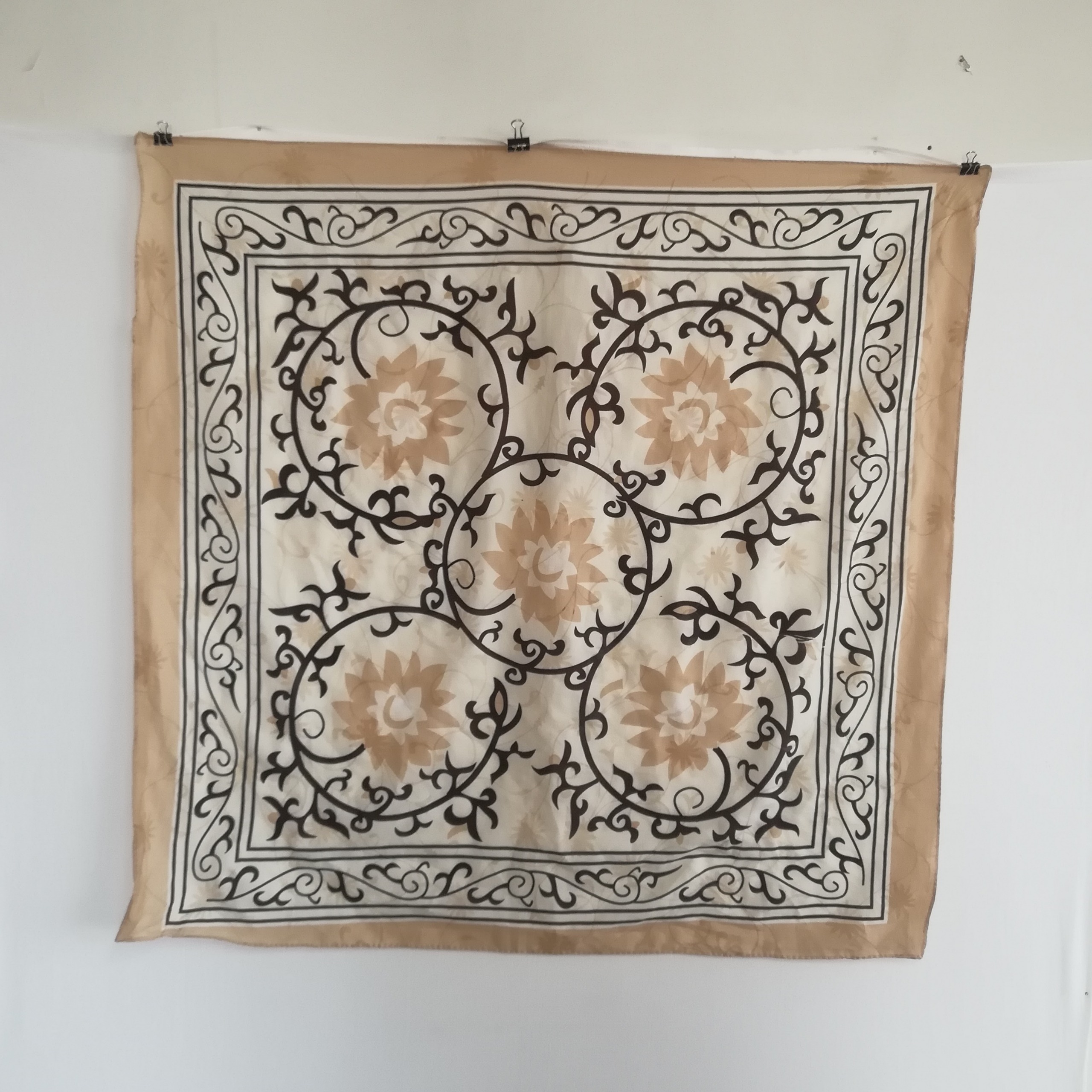 روسری استوک ساتن عرض 75