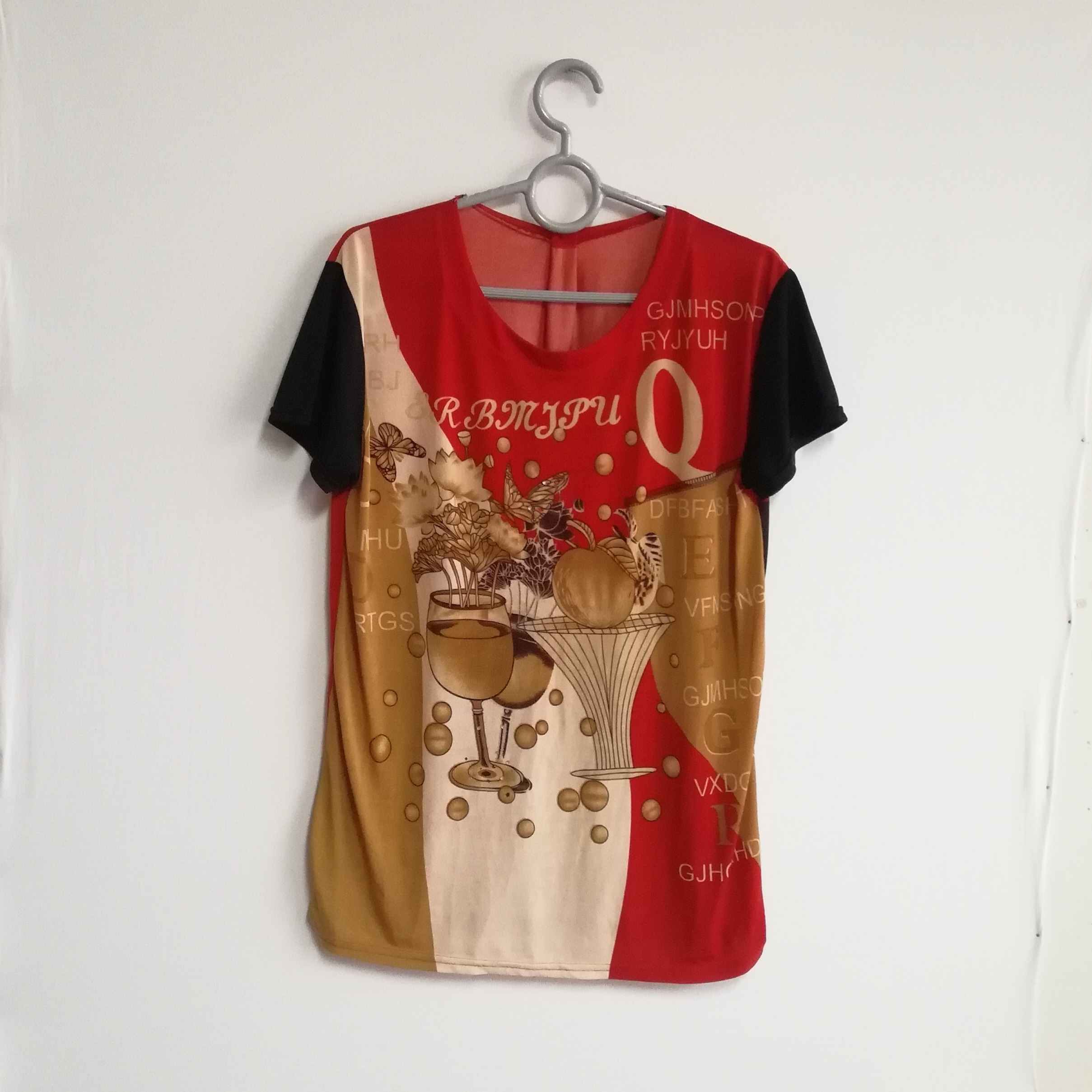 بلوز زنانه جنس ریون سایز 42_48