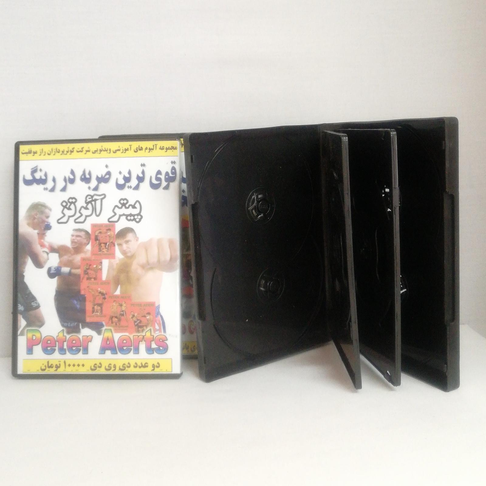 چهار عدد قاب محافظ دی وی دی