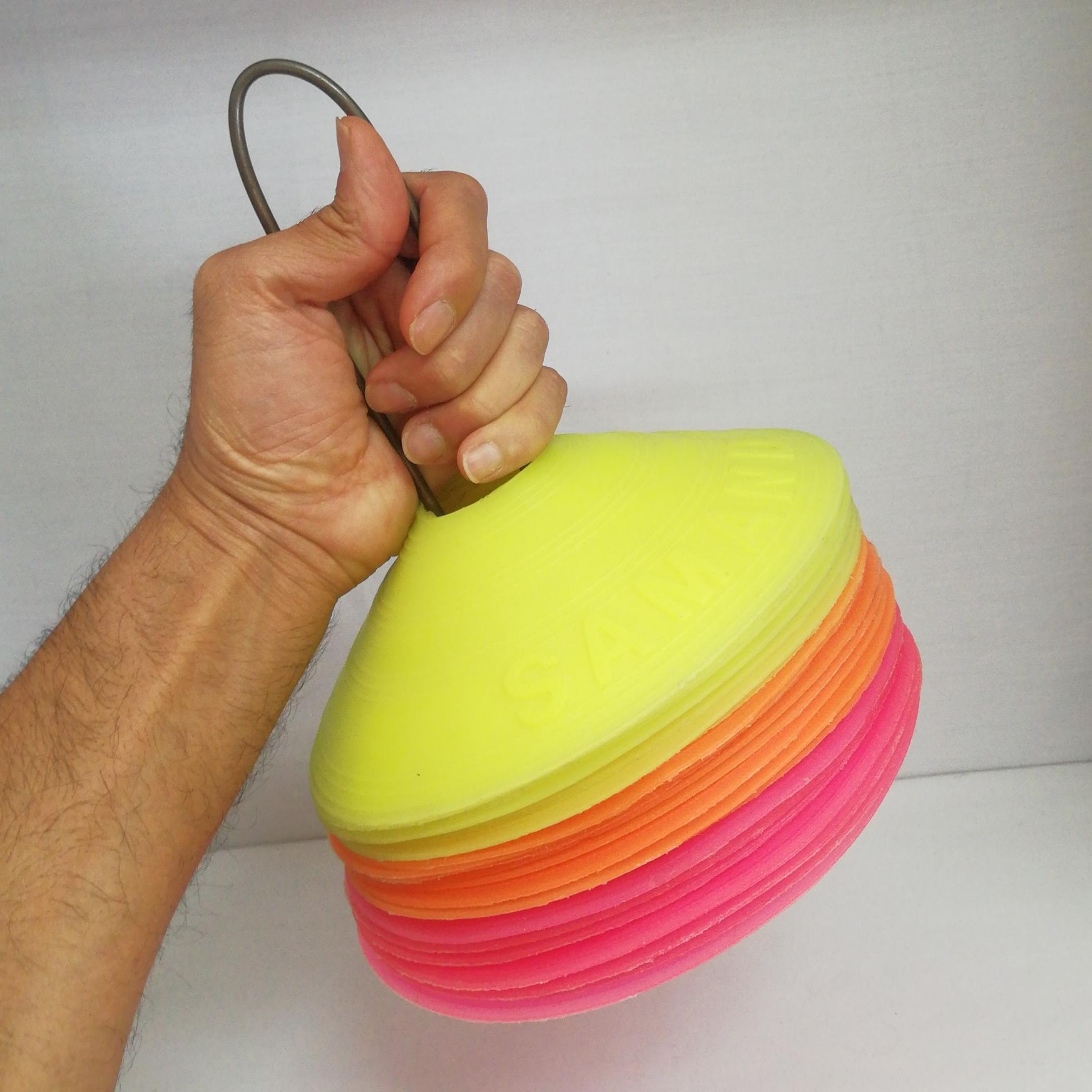 بشقاب پلاستیکی انعطاف پذیر برای تمرینات ورزشی