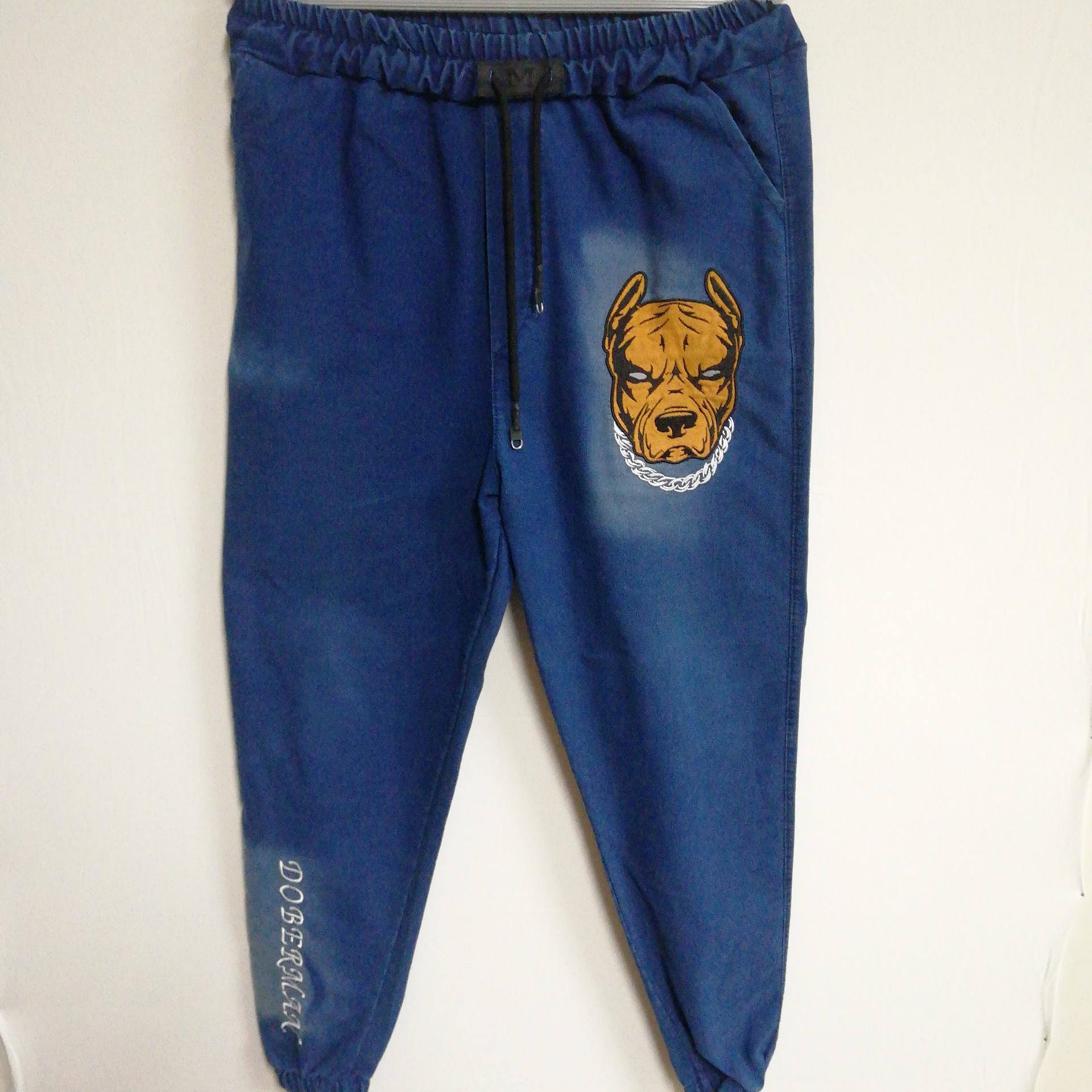 شلوار اسپورت اسلش طرح دوبرمن گنگ استوک