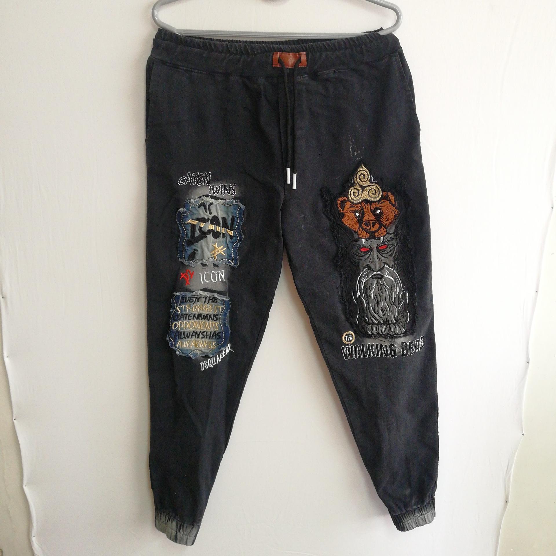 شلوار اسلش طرح واکینگ دد